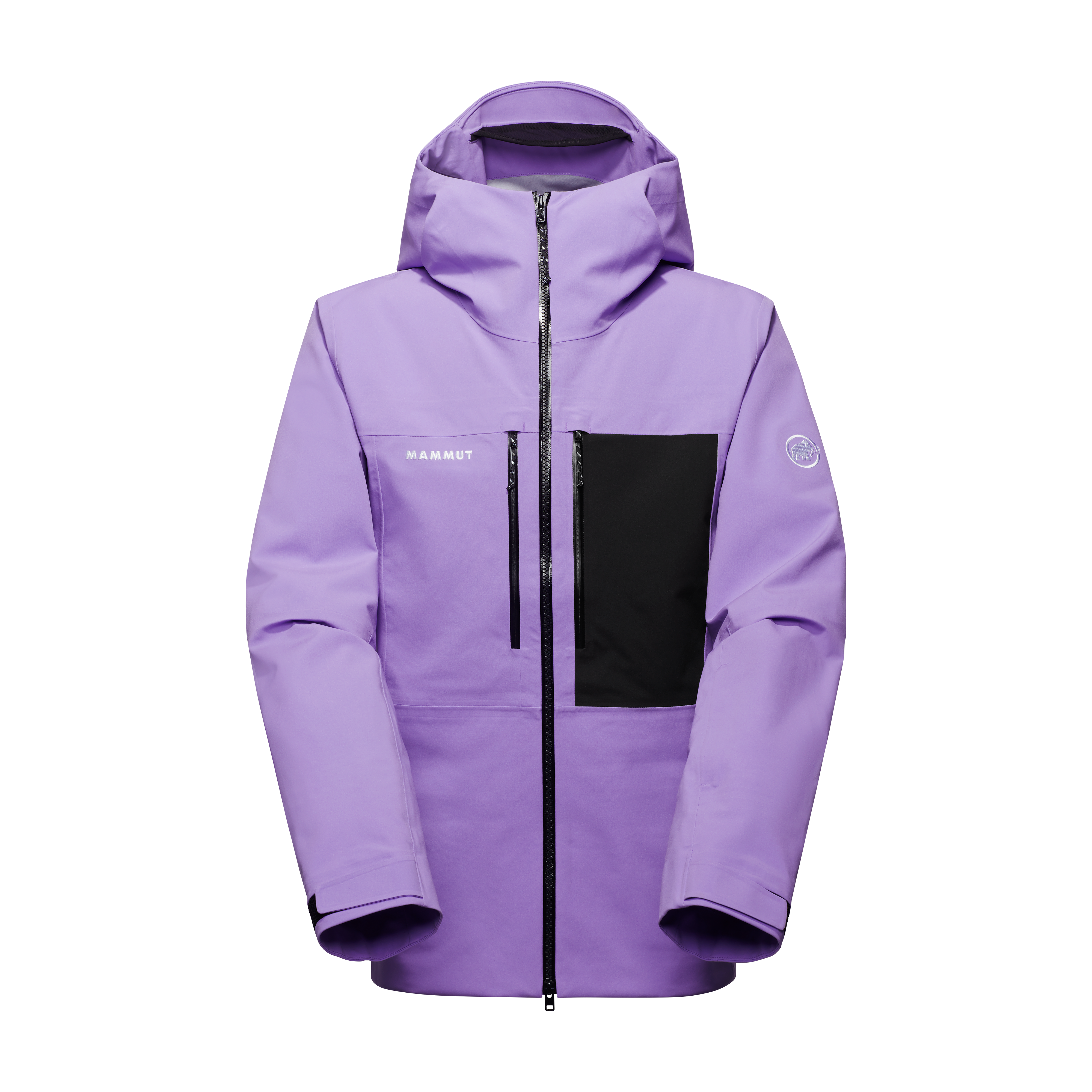 Mammut Stoney HS Hooded Jacket Men, lavandin-black - Lavandin-black - Thumbnail