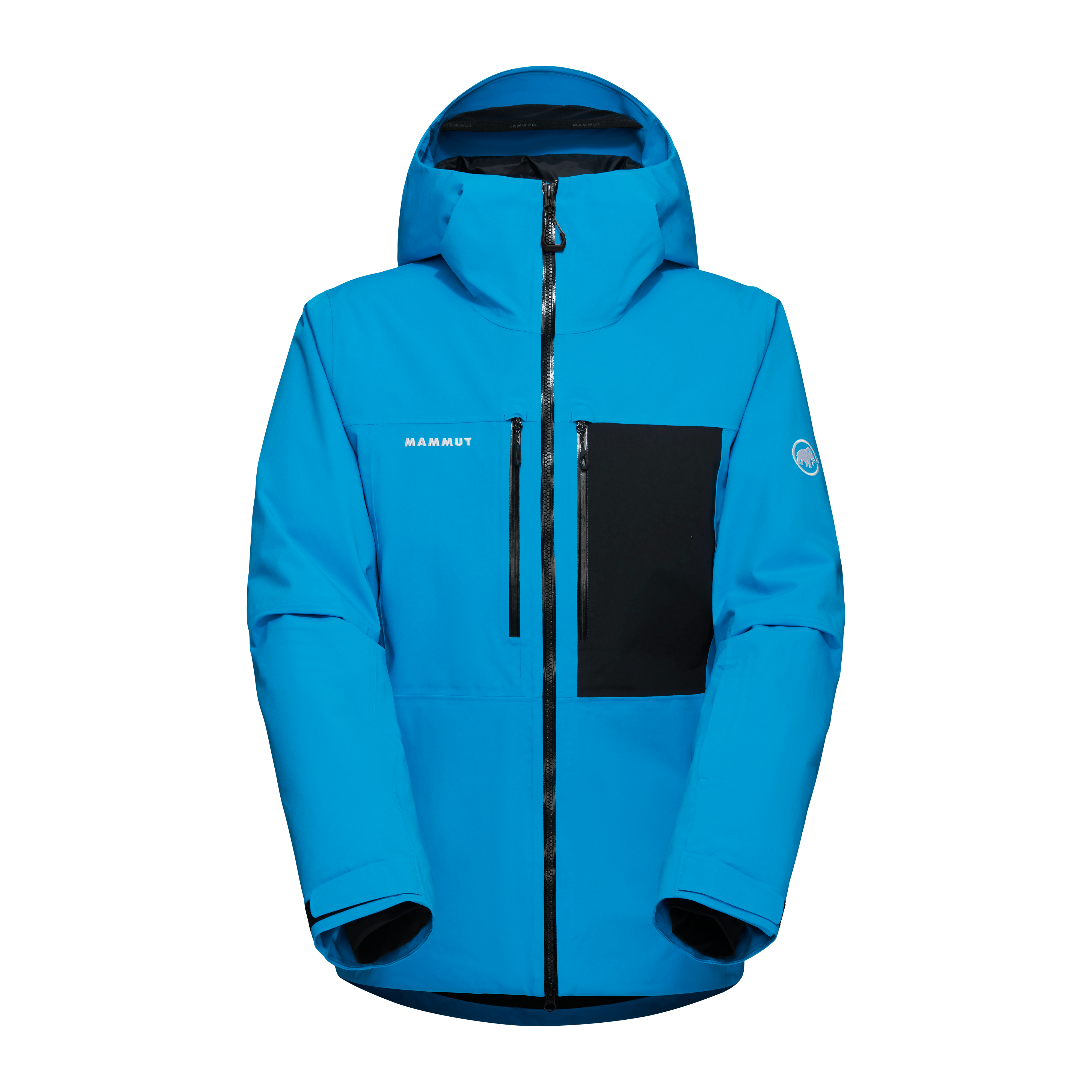 Stoney HS Thermo Hooded Jacket Men - glacier blue-black, S thumbnail