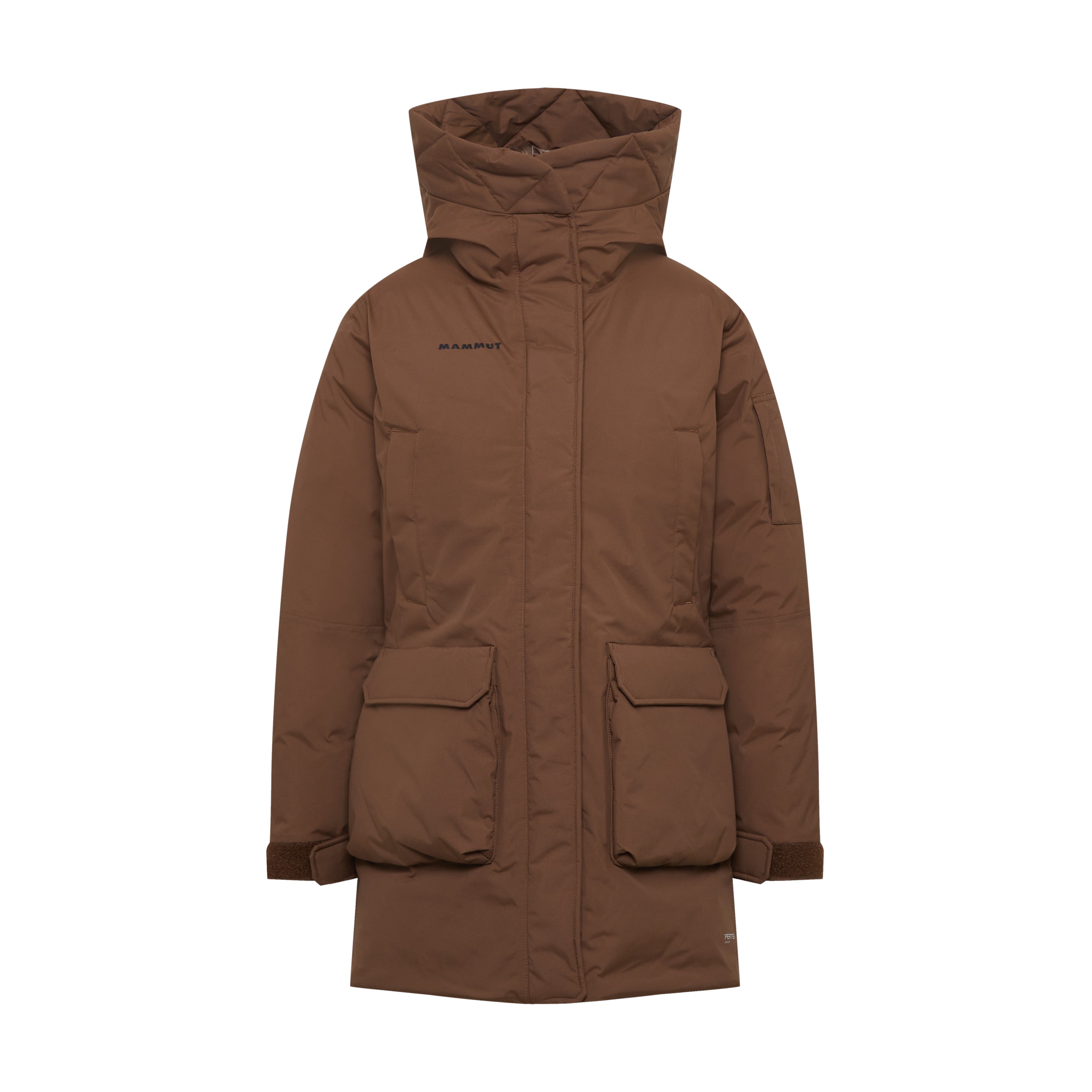 Mammut Floeberg HS Thermo Hooded Coat Women - Black/Soil/Baselgia/Dark marsh - Thumbnail