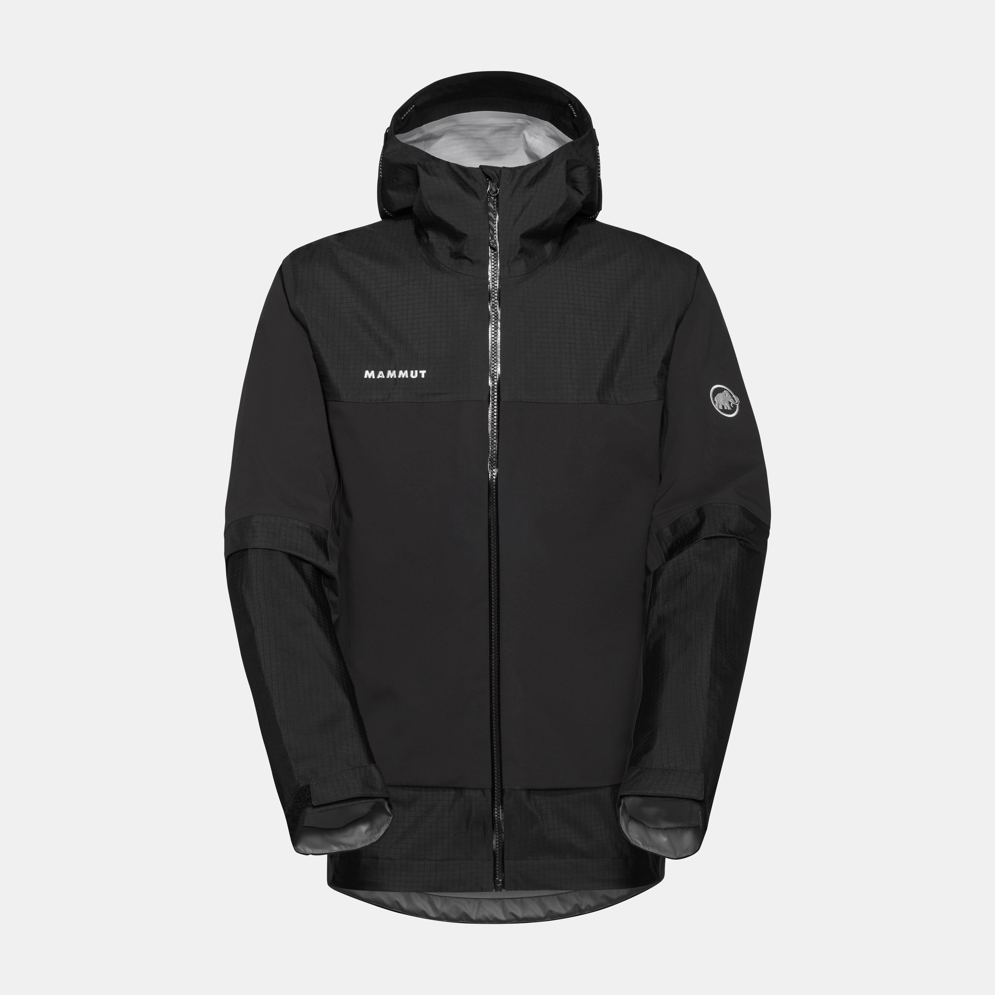 Mammut Ducan Guide HS Hooded Jacket Men, black - Black