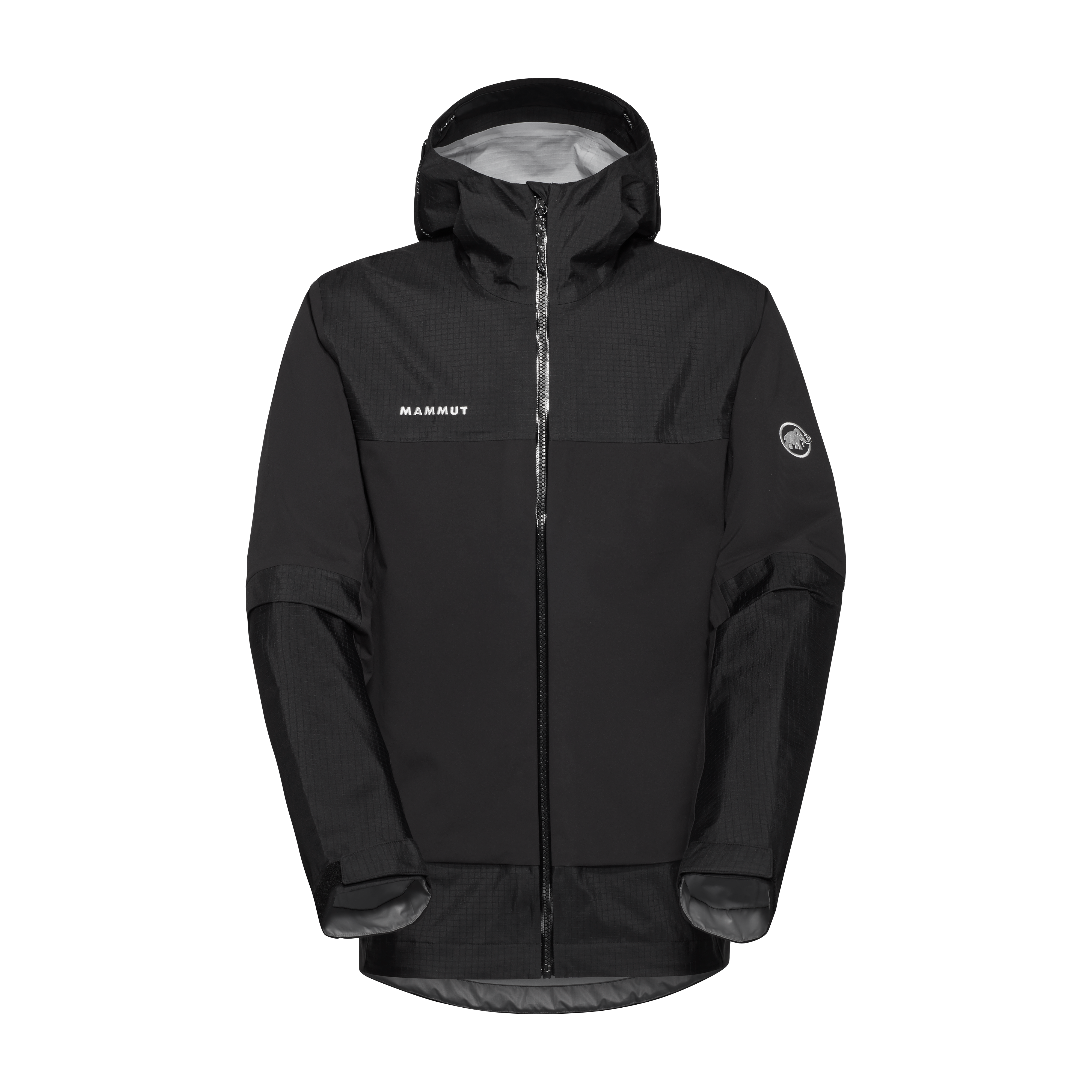 Mammut Ducan Guide HS Hooded Jacket Men, black - Black - Thumbnail