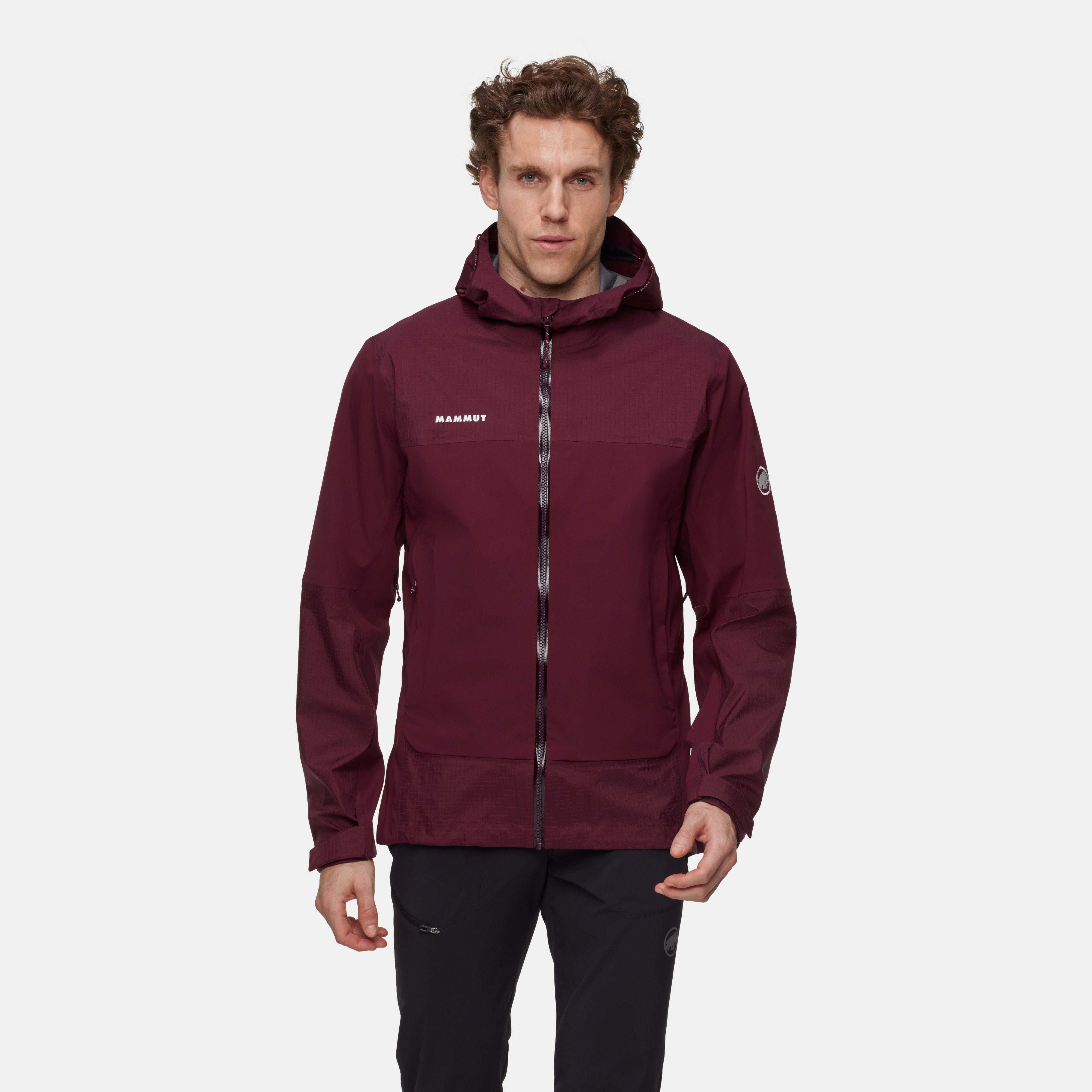 Mammut Ducan Guide HS Hooded Jacket Men - temp, vin - Vin