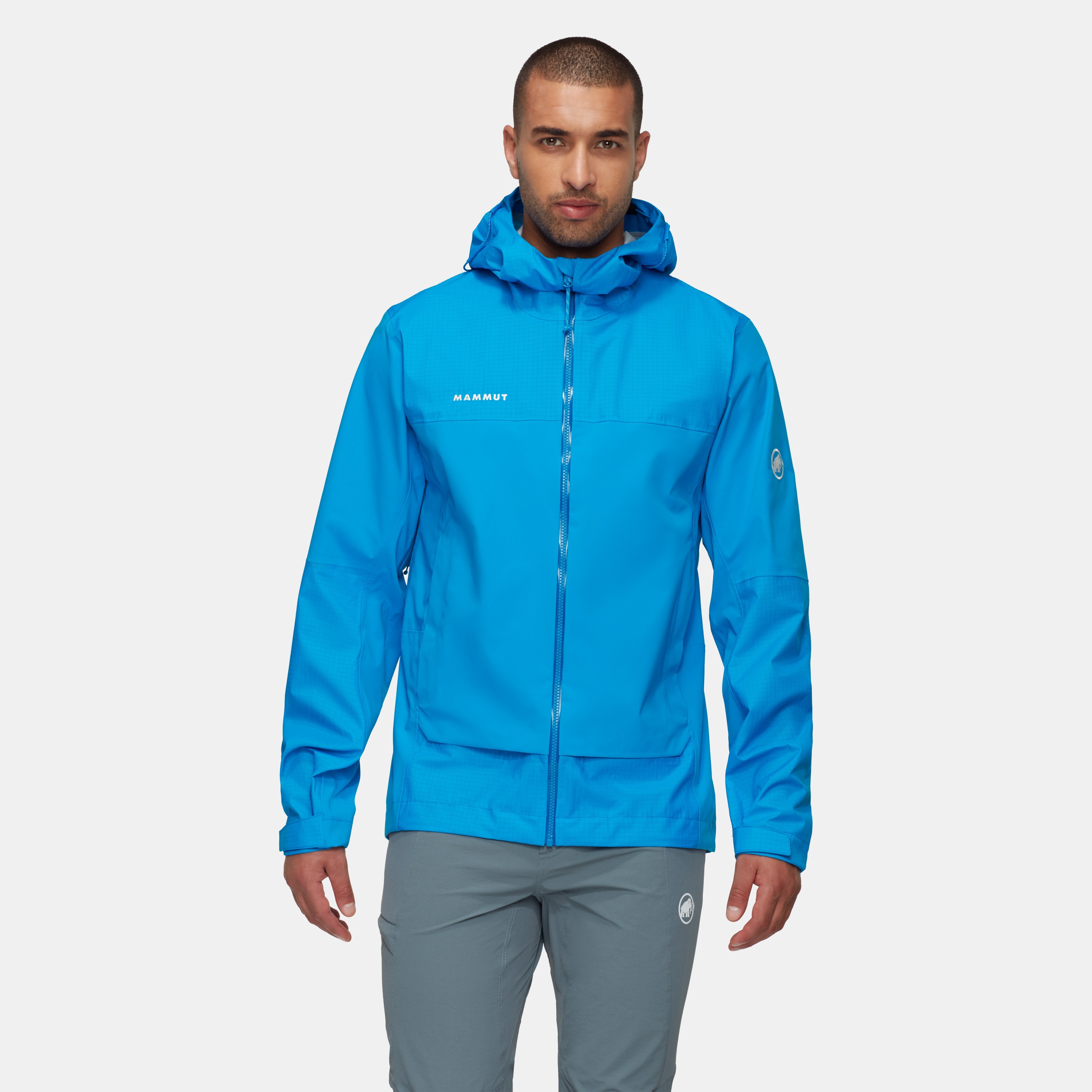 Mammut Ducan Guide HS Hooded Jacket Men, glacier blue - Glacier blue