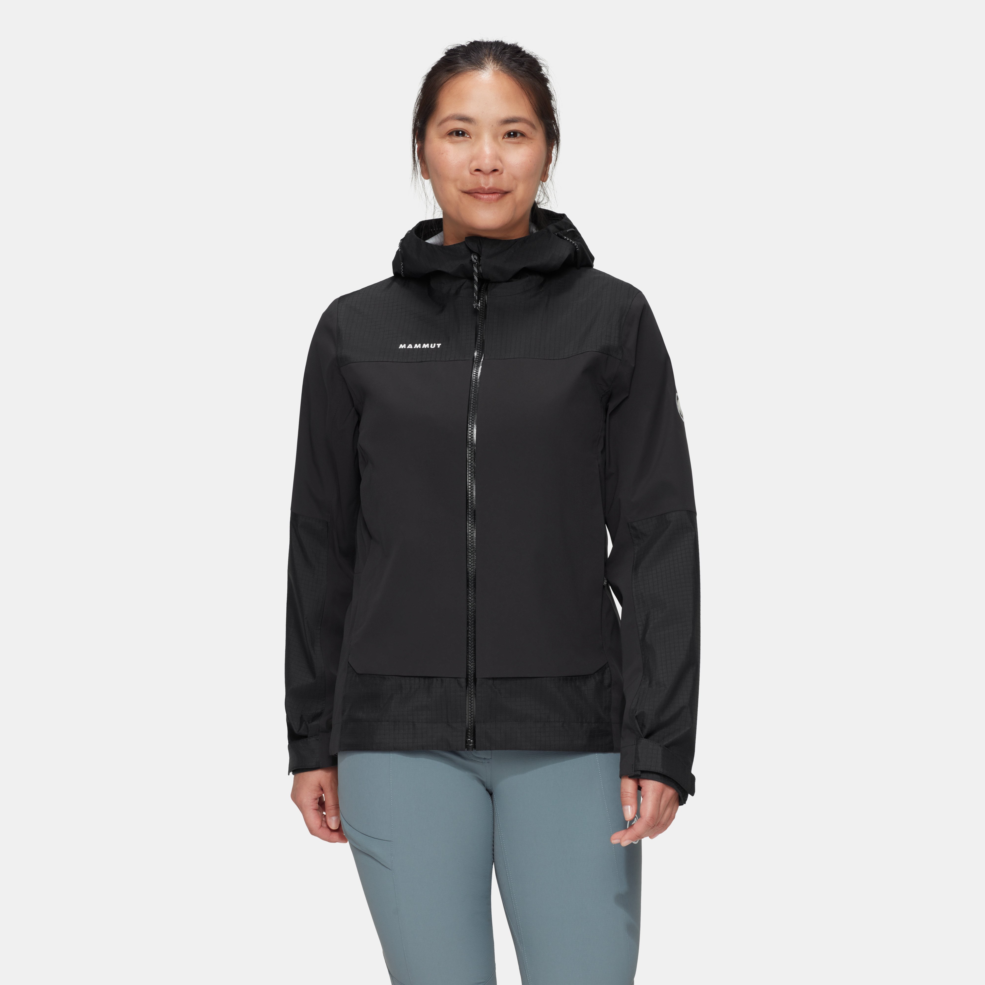 Mammut Ducan Guide HS Hooded Jacket Women, black - Black