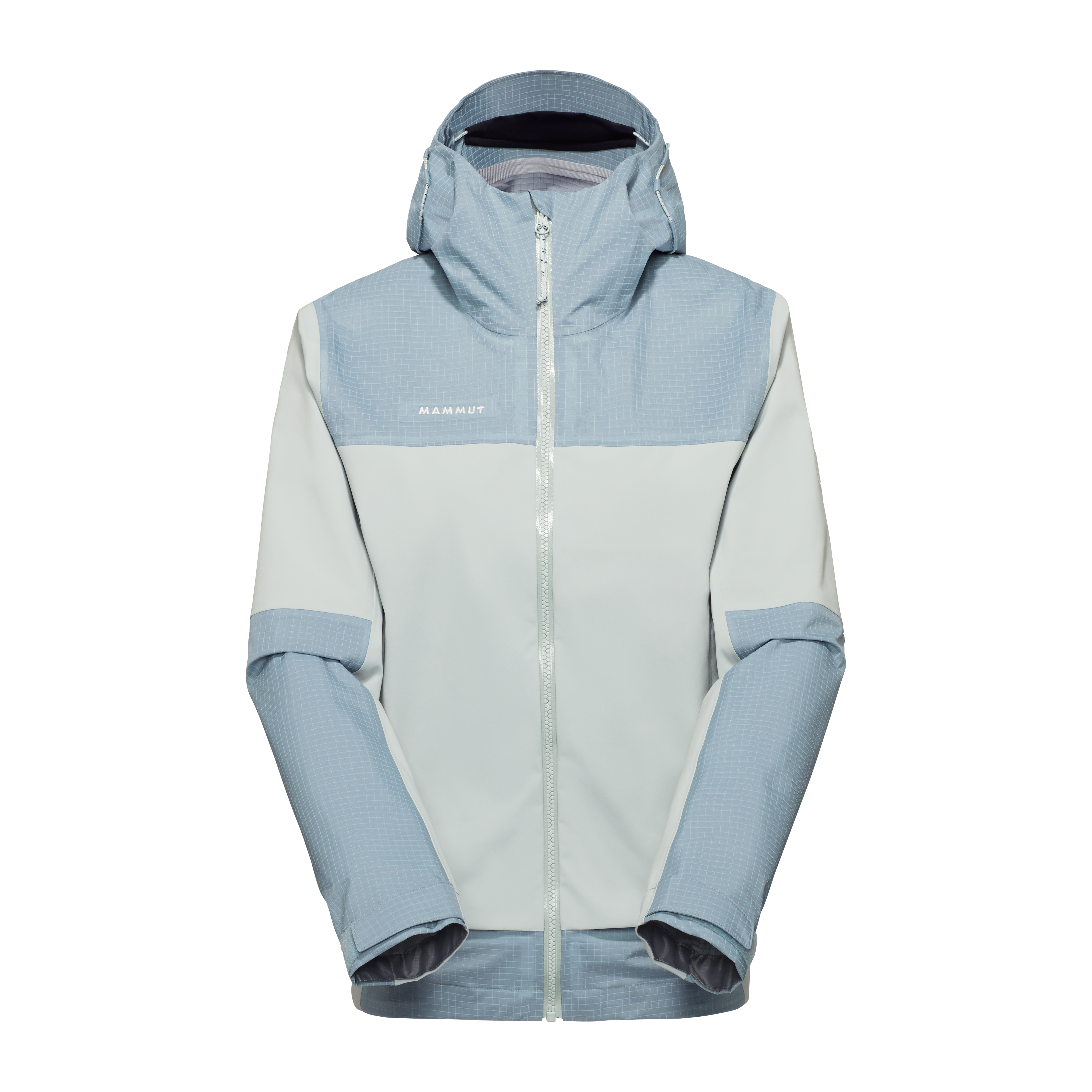 Mammut Ducan Guide HS Hooded Jacket Women, silver sage-nebla - Silver sage-nebla - Thumbnail