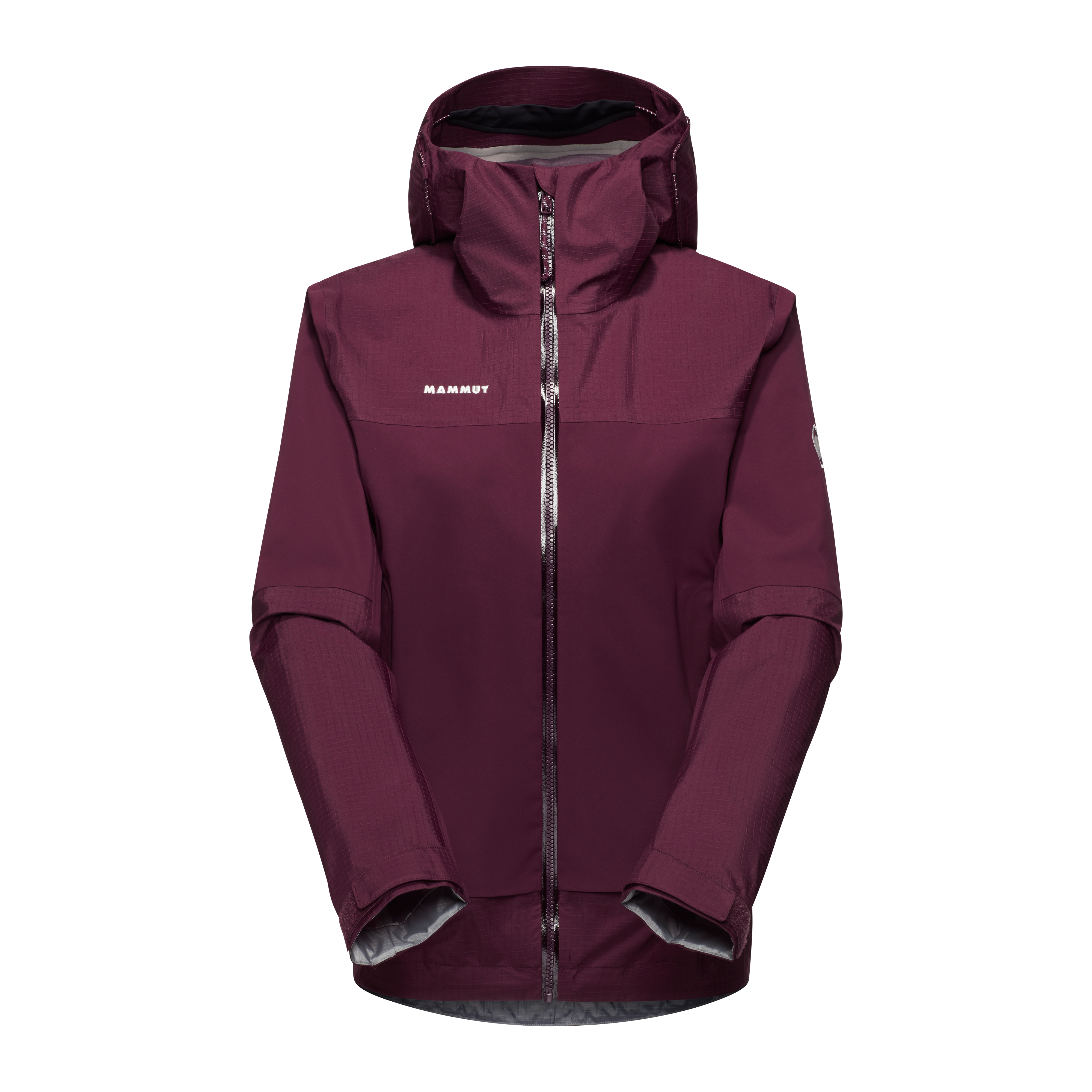 Mammut Ducan Guide HS Hooded Jacket Women - temp, vin - Vin - Thumbnail
