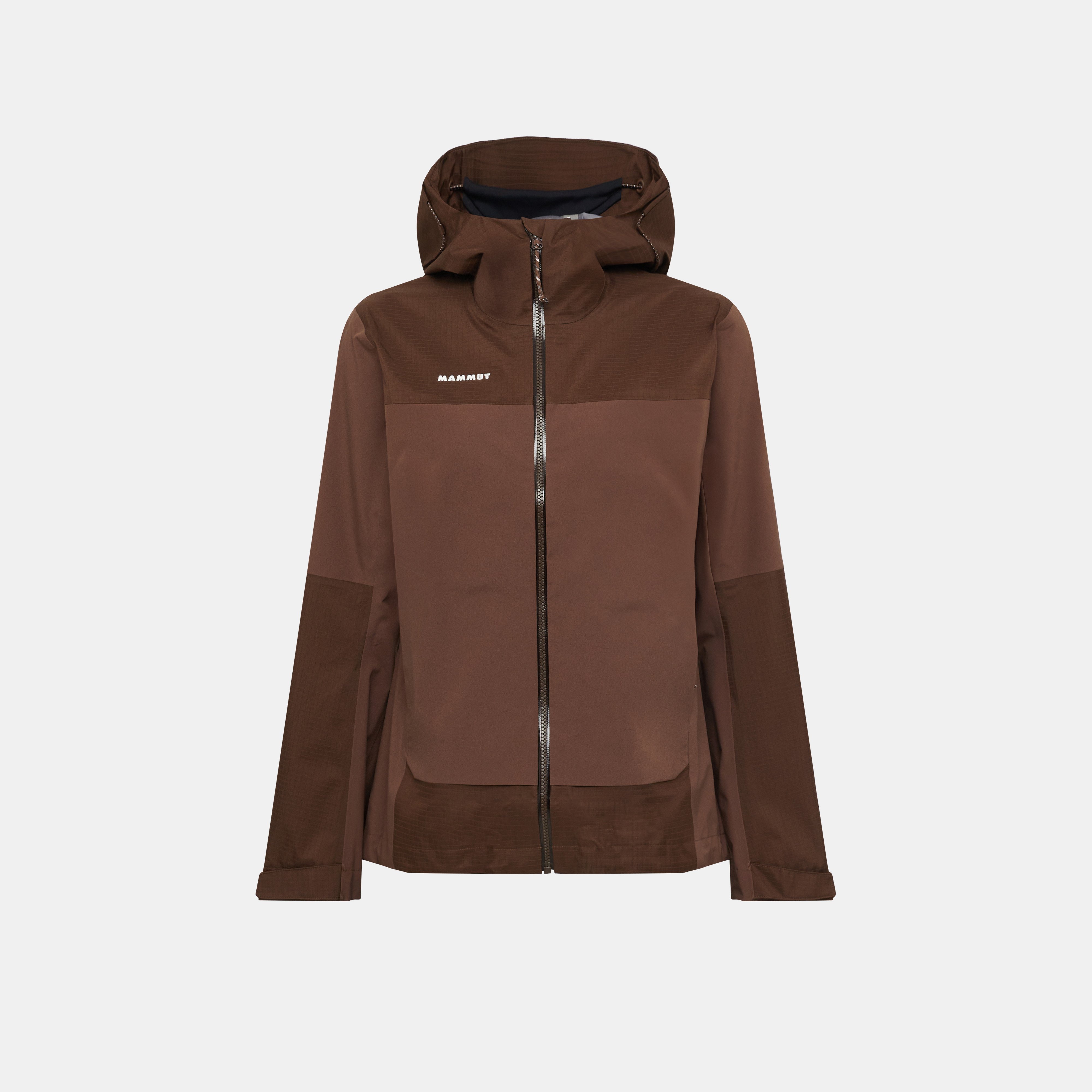 Mammut Ducan Guide HS Hooded Jacket Women, soil - Soil - Main image