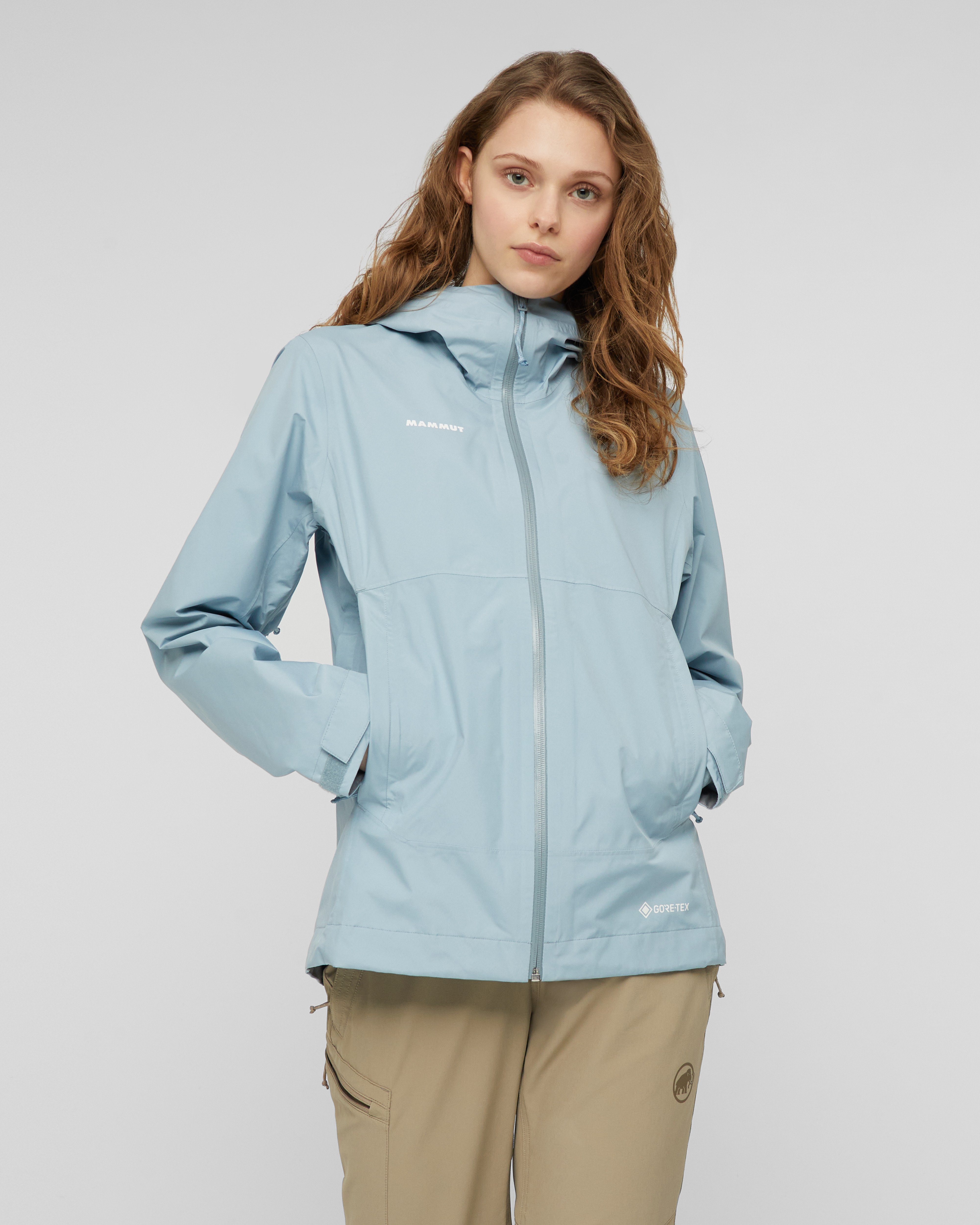 Mammut Treeline HS Hooded Jacket Women, nebla - Nebla - Model front view