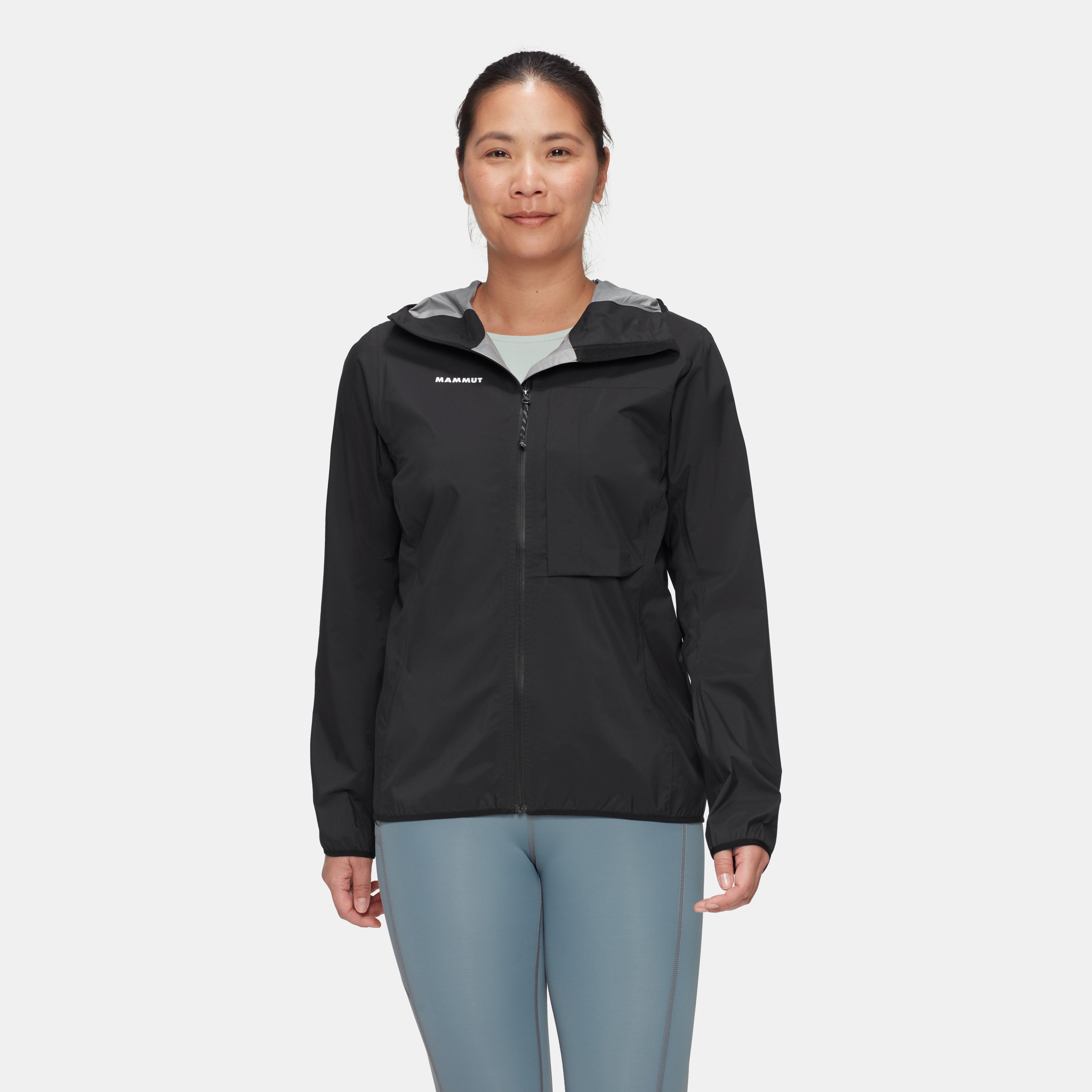 Mammut Ducan Light HS Hooded Jacket Women, black - Black