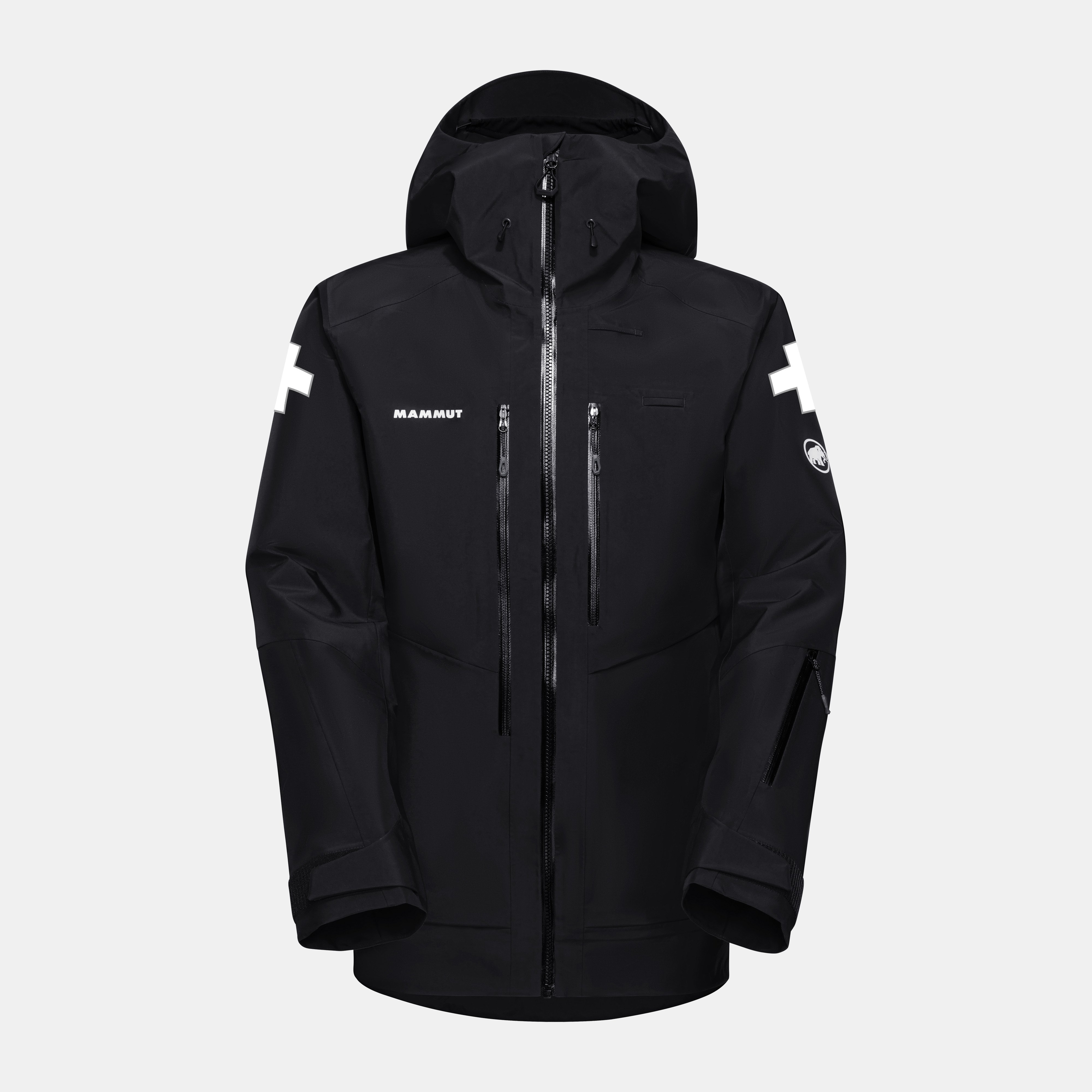 Mammut Mtn. Pro 2.0 Ski Patrol 3L GTX HS Hooded Jacket Men, black - Black