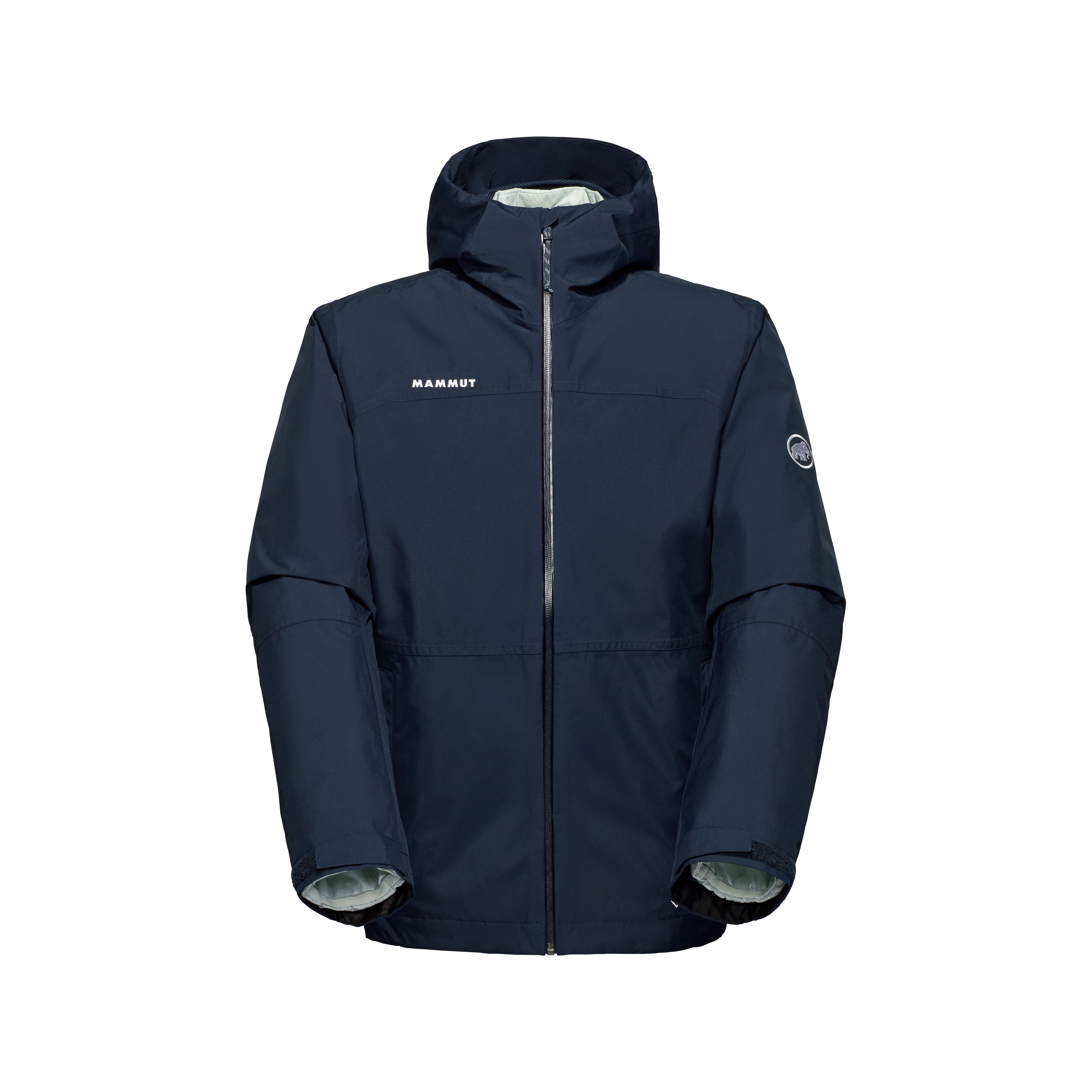 Mammut Treeline 3 in 1 HS Hooded Jacket Men, marine-silver sage - Marine-silver sage - Thumbnail