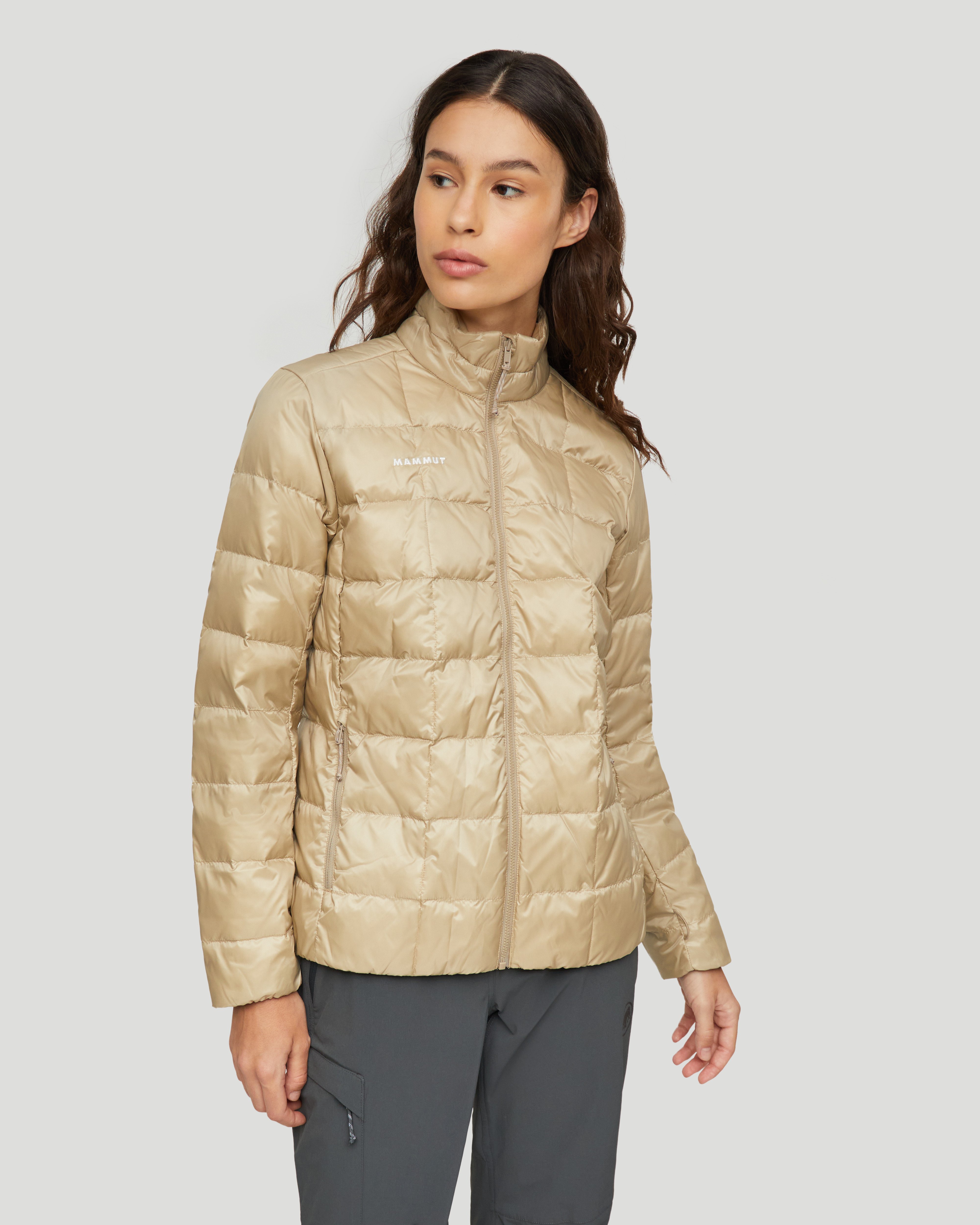 Mammut Treeline 3 in 1 HS Hooded Jacket Women, nebla-sablun - Nebla-sablun - Model front view