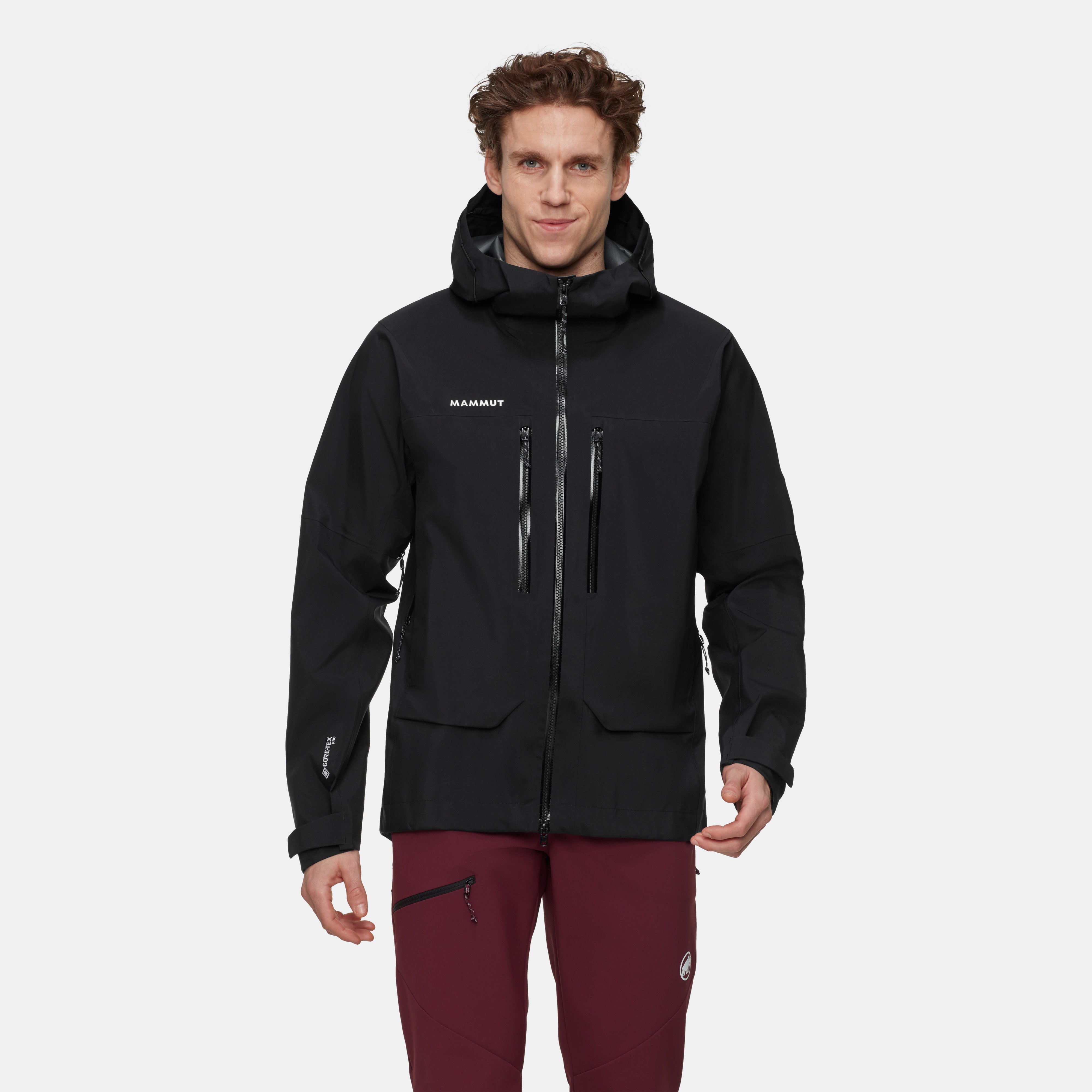Mammut Crater Pro HS Hooded Jacket Men, black - Black