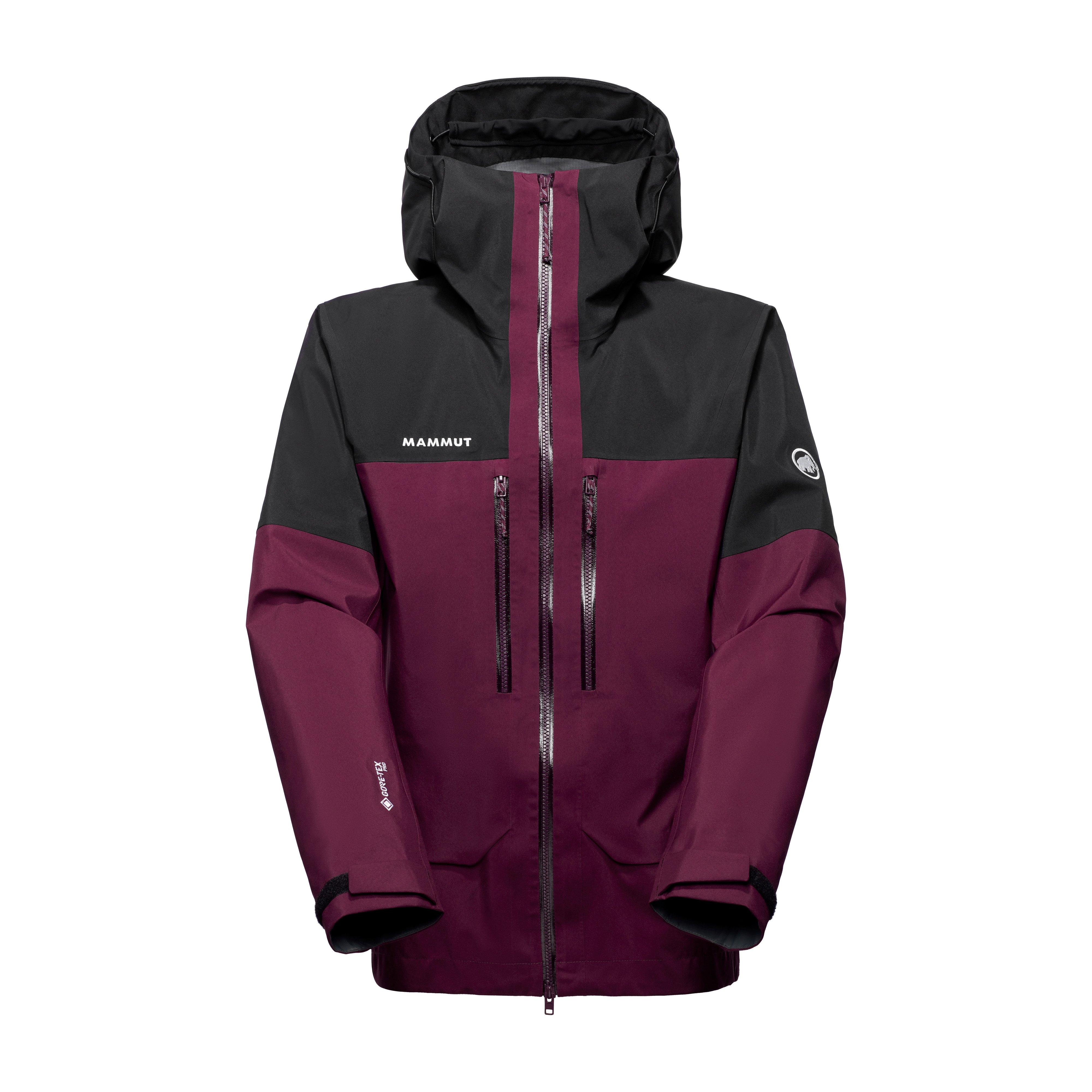 Mammut Crater Pro HS Hooded Jacket Men - Black/Mammut red/Vin-black/Deep teal/Nebla/Tschiel - Thumbnail
