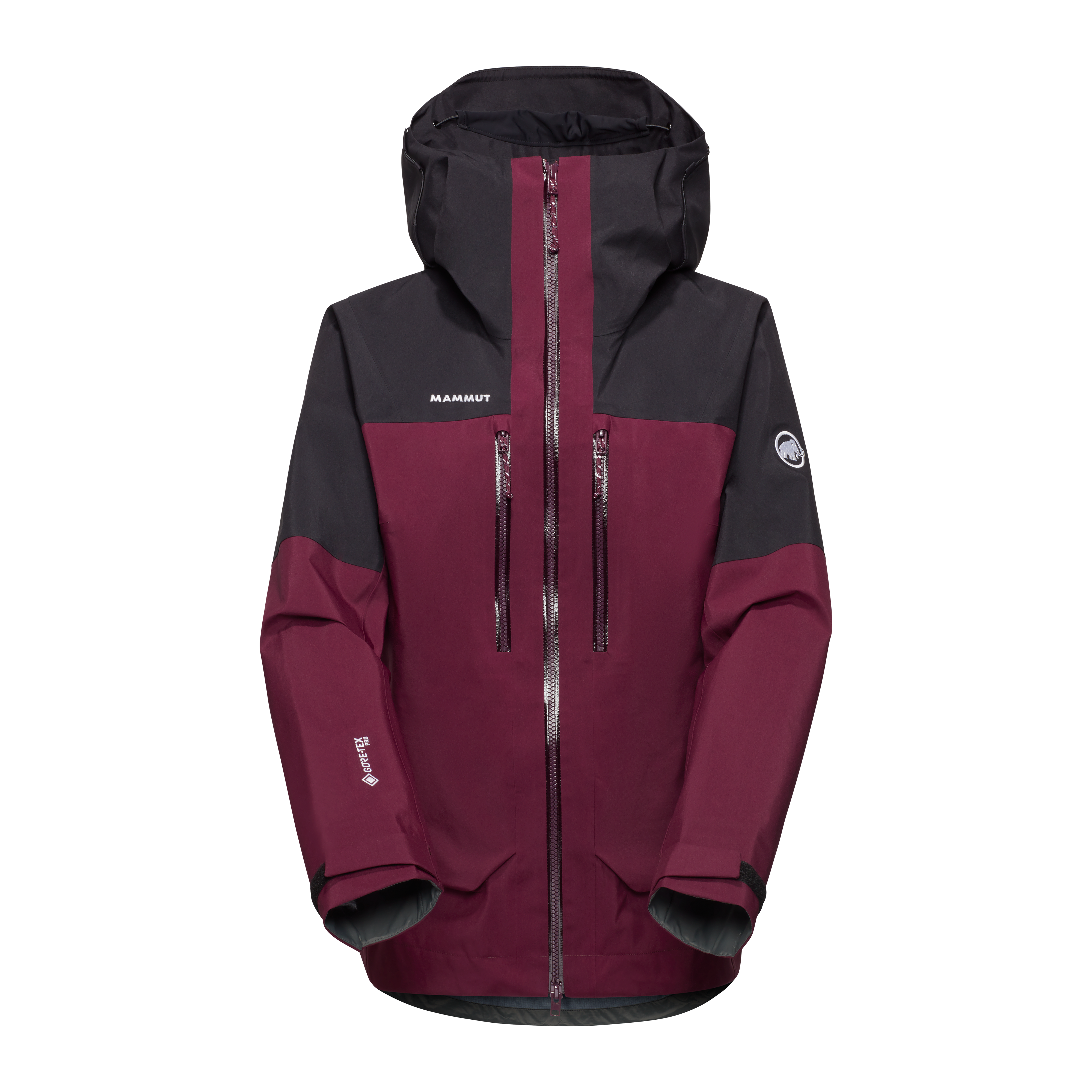 Mammut Crater Pro HS Hooded Jacket Women, vin-black - Vin-black - Thumbnail