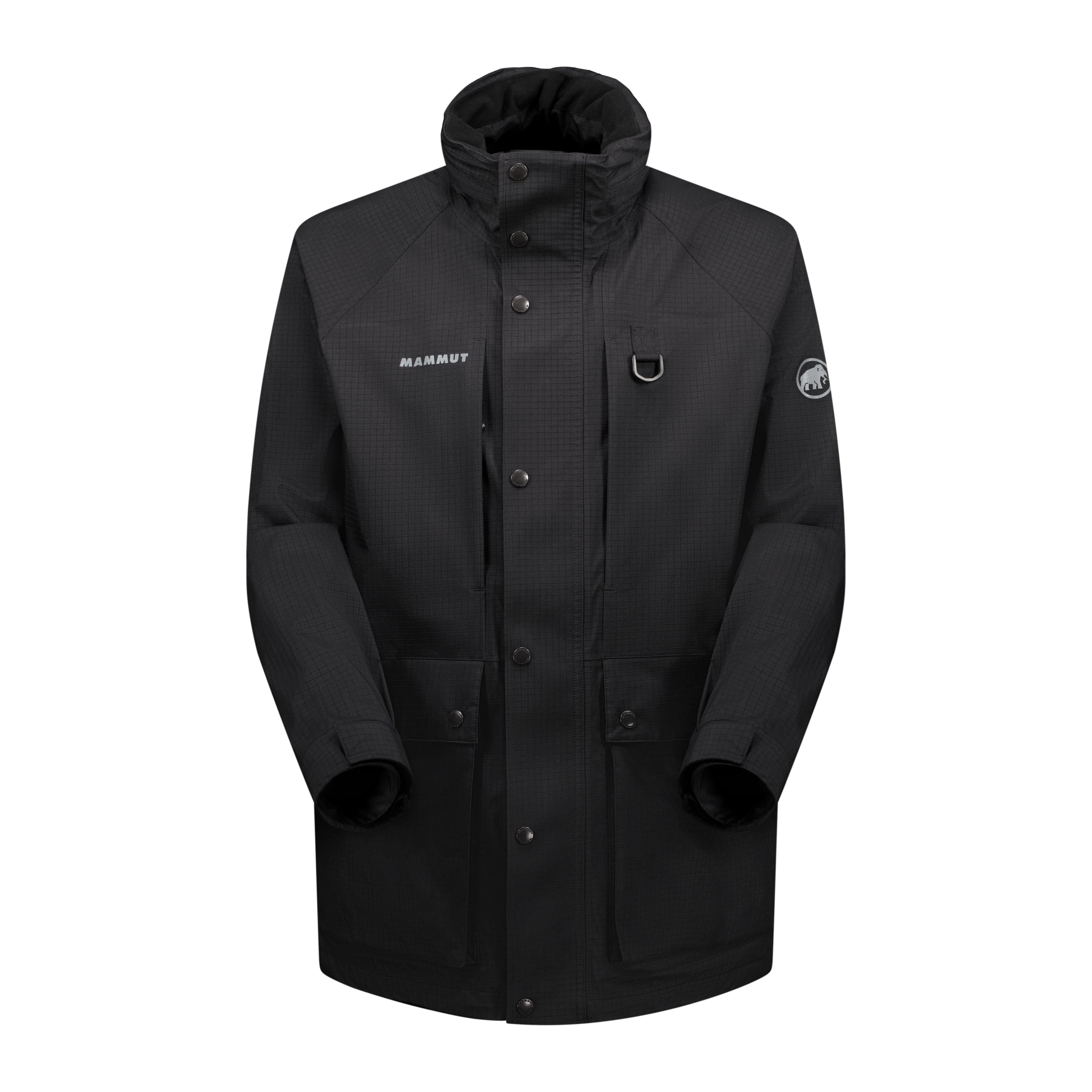 Mammut Explorer Zip-In HS Jacket AF Men - Black/Claystone/Soil/Marsh/Deep teal - Thumbnail