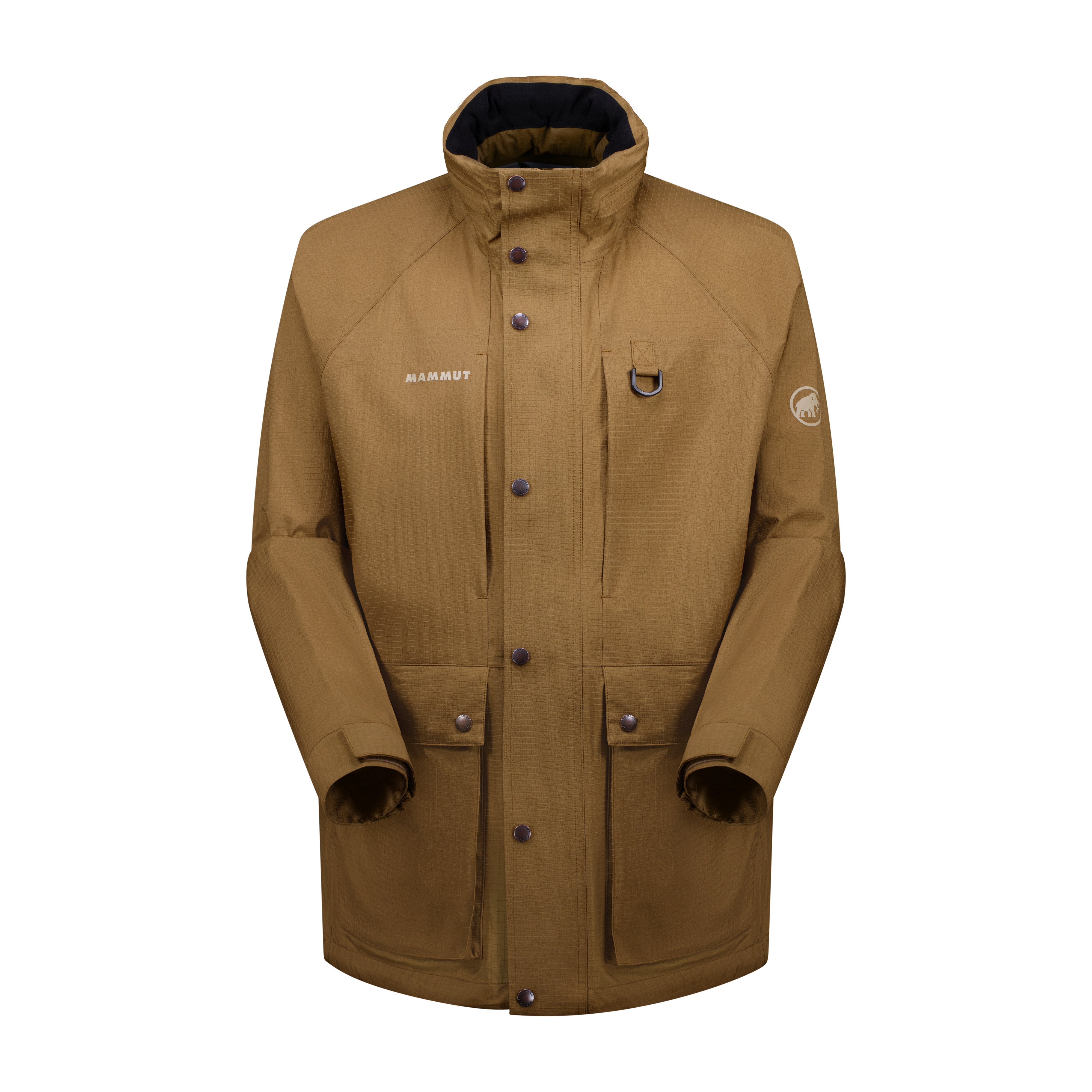 Mammut Explorer Zip-In HS Jacket AF Men - Black/Claystone/Soil/Marsh/Deep teal - Thumbnail