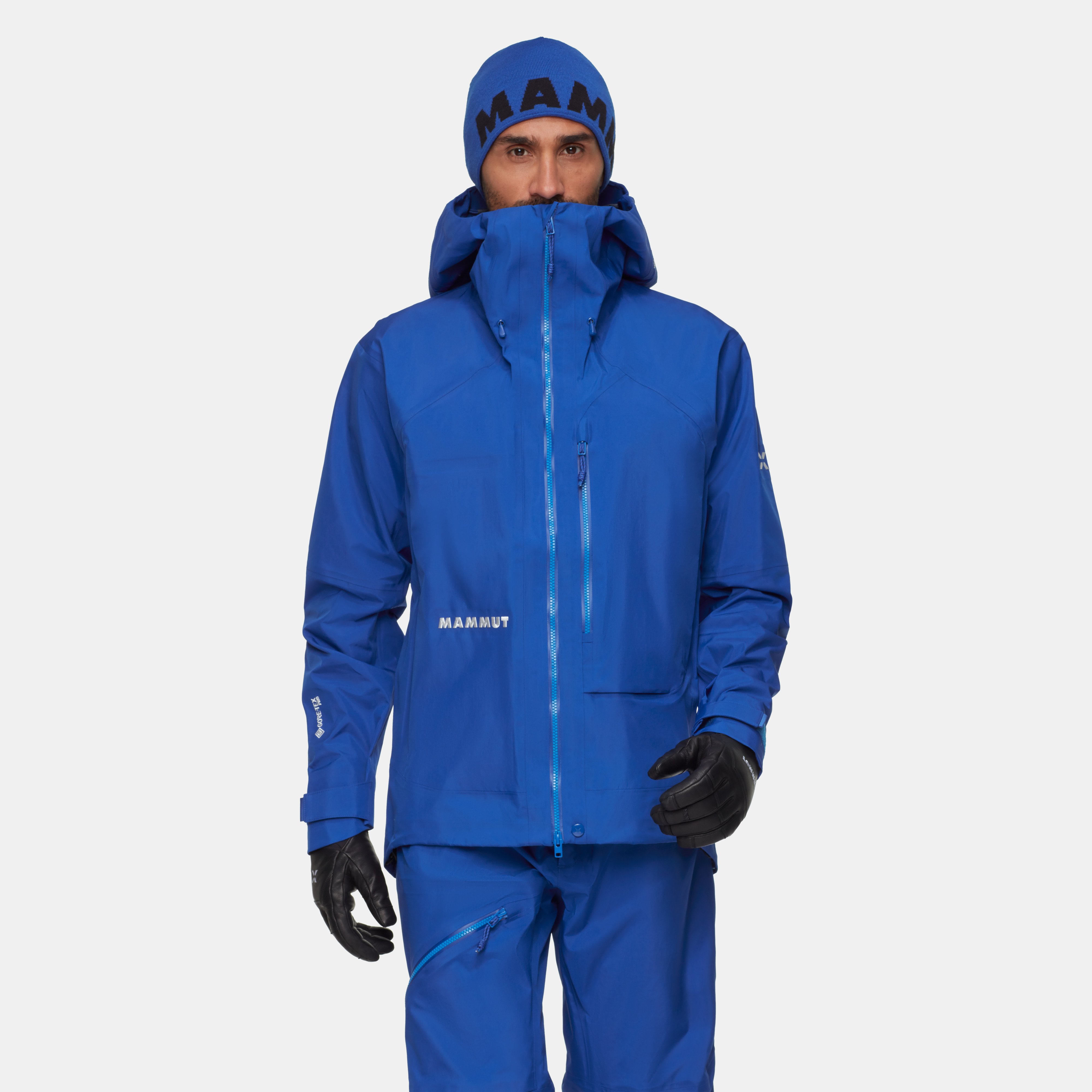 Mammut Eiger Nordwand Advanced HS Hooded Jacket Men, eiger blue - Eiger blue