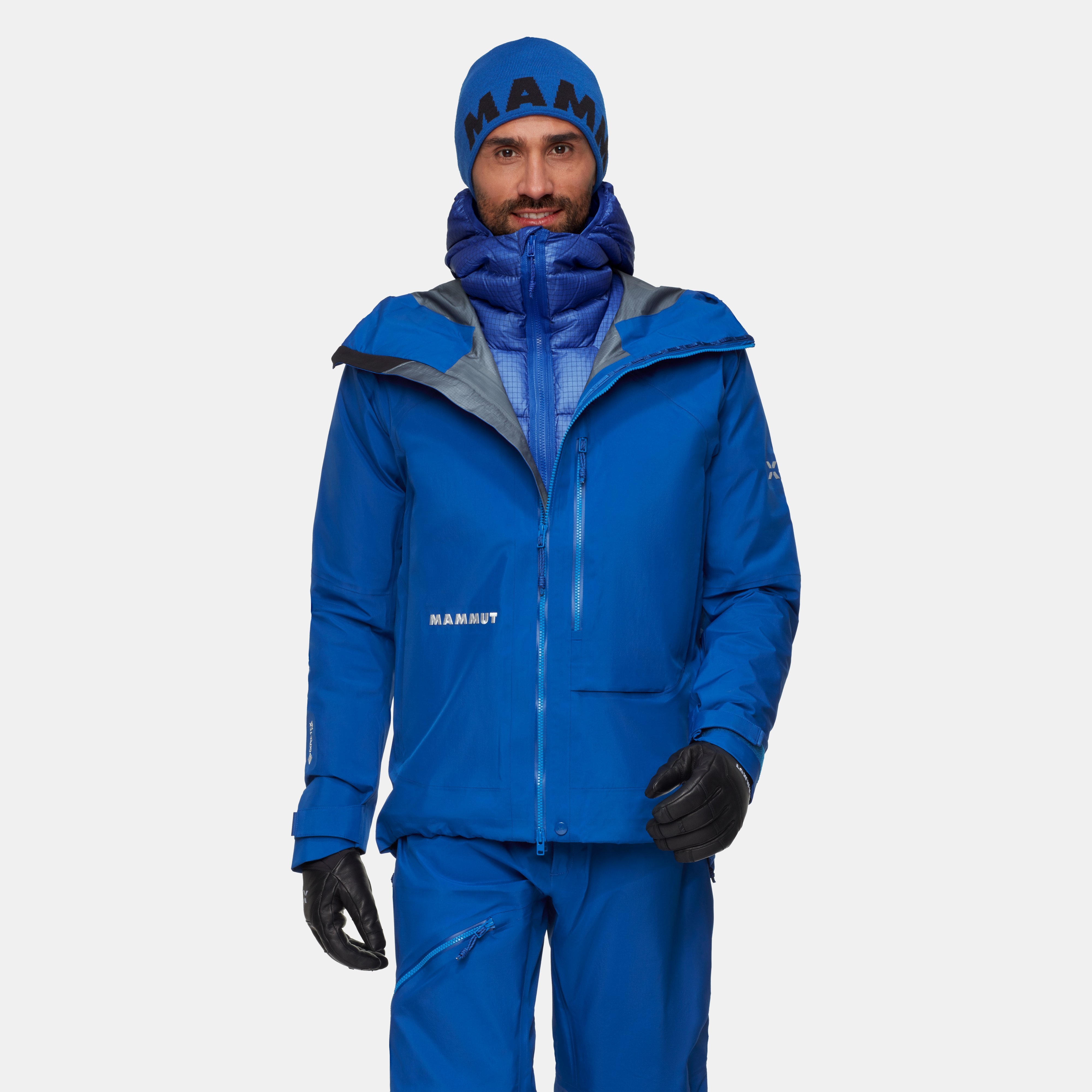 Mammut Eiger Nordwand Advanced HS Hooded Jacket Men, eiger blue - Eiger blue