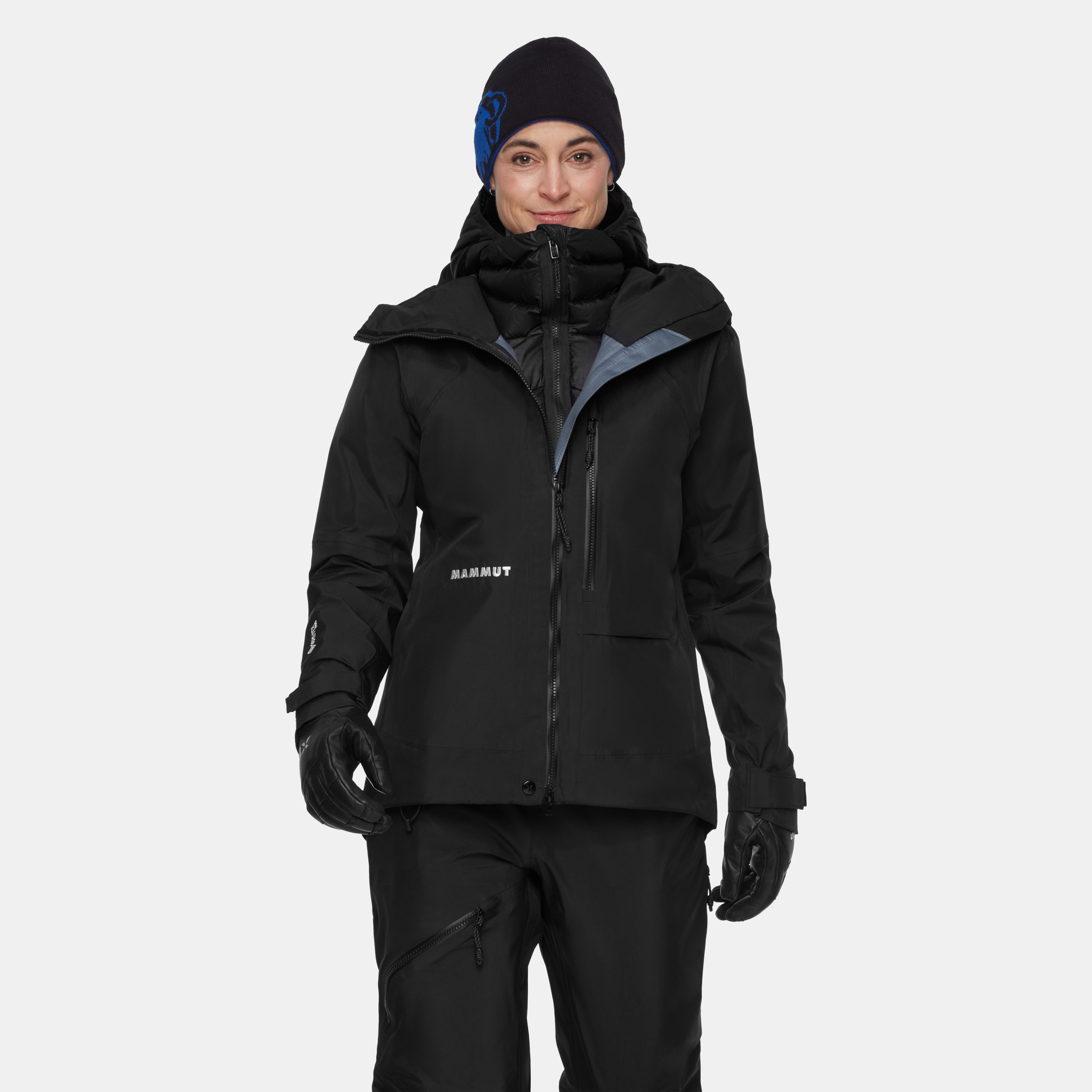 Mammut Eiger Nordwand Advanced HS Hooded Jacket Women, black - Black