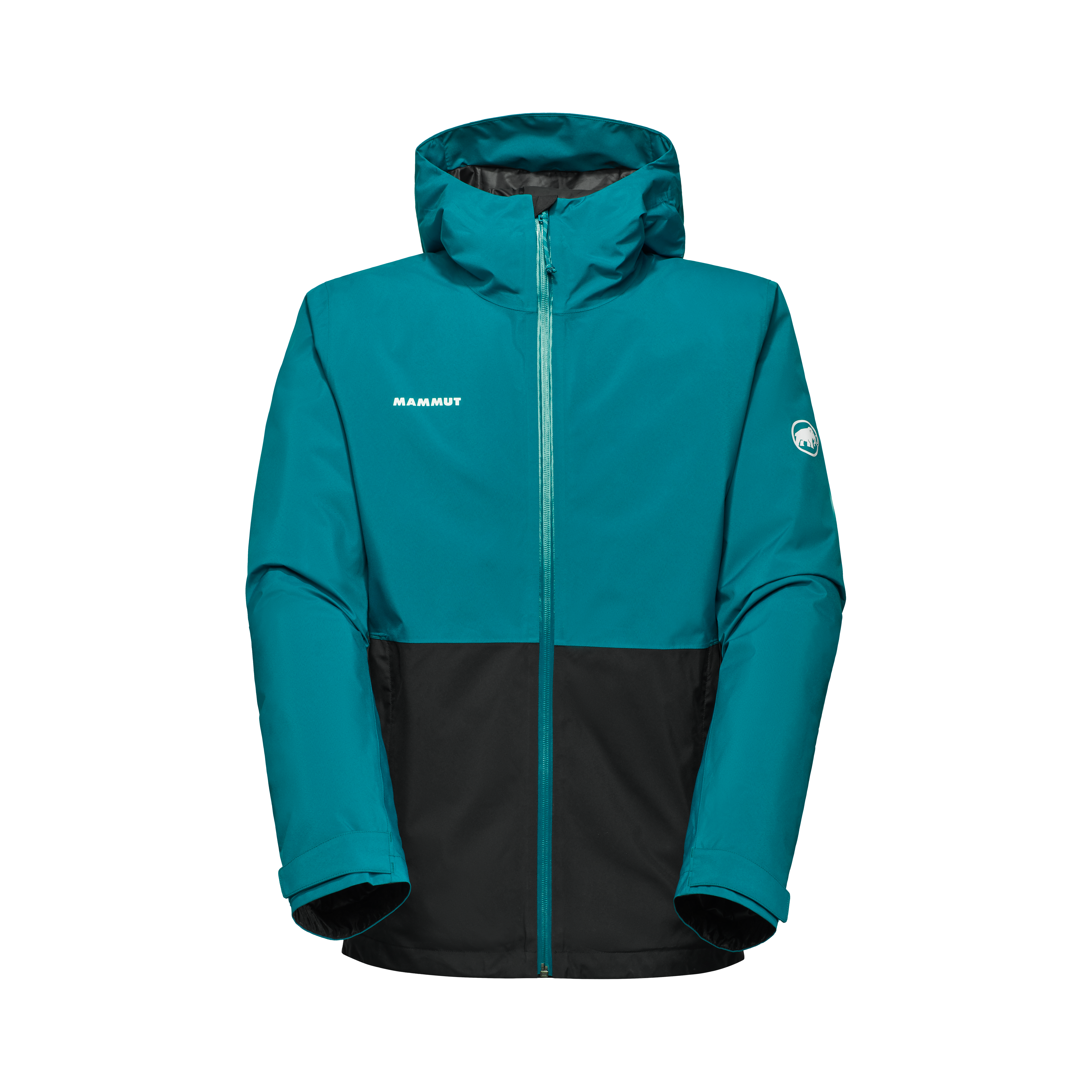 Mammut Linard HS Thermo Hooded Jacket Men - temp, deep teal-black - Deep teal-black - Thumbnail