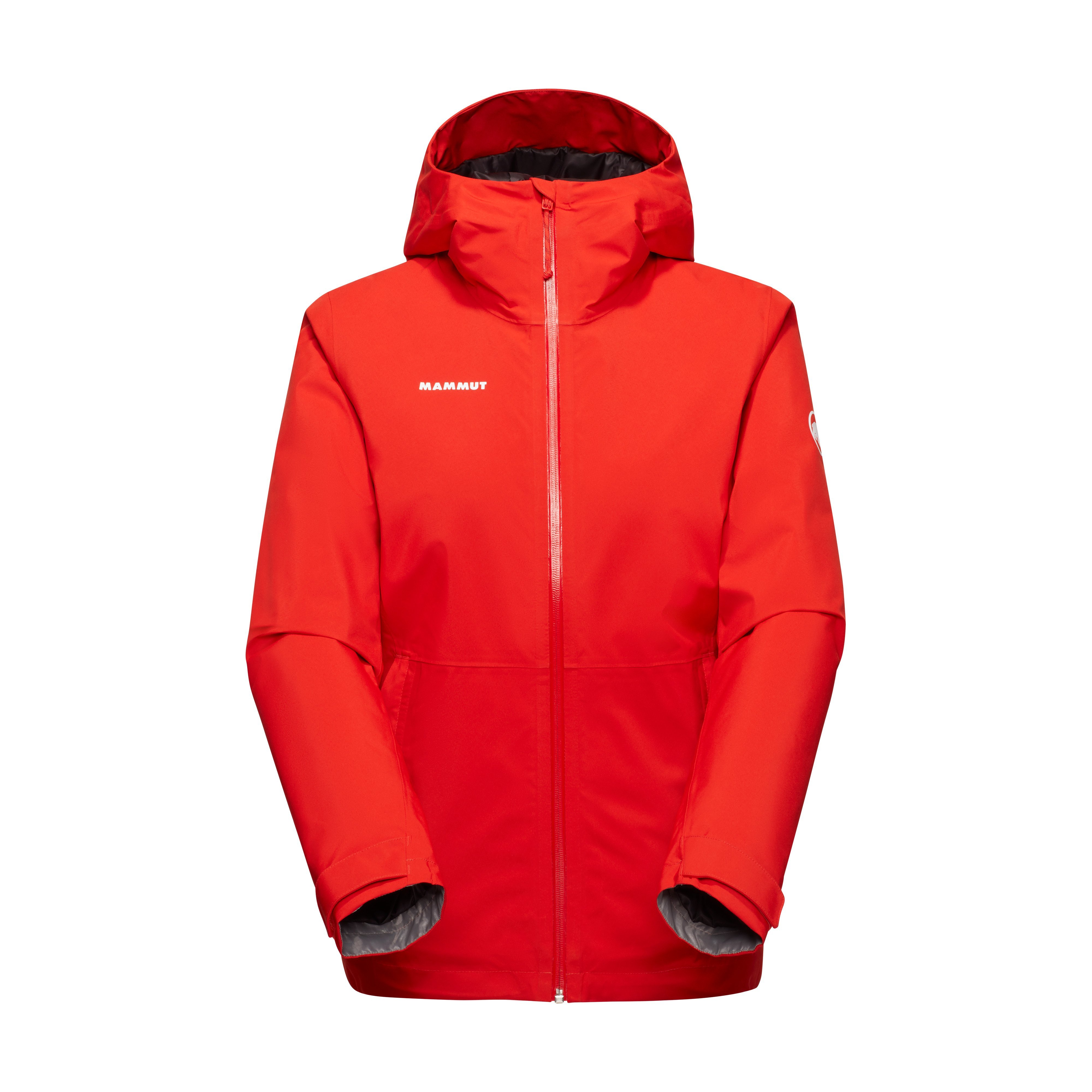 Mammut Linard HS Thermo Hooded Jacket Women - Black/Silver sage/Mammut red/Marine/ paloja/Deep teal - Thumbnail