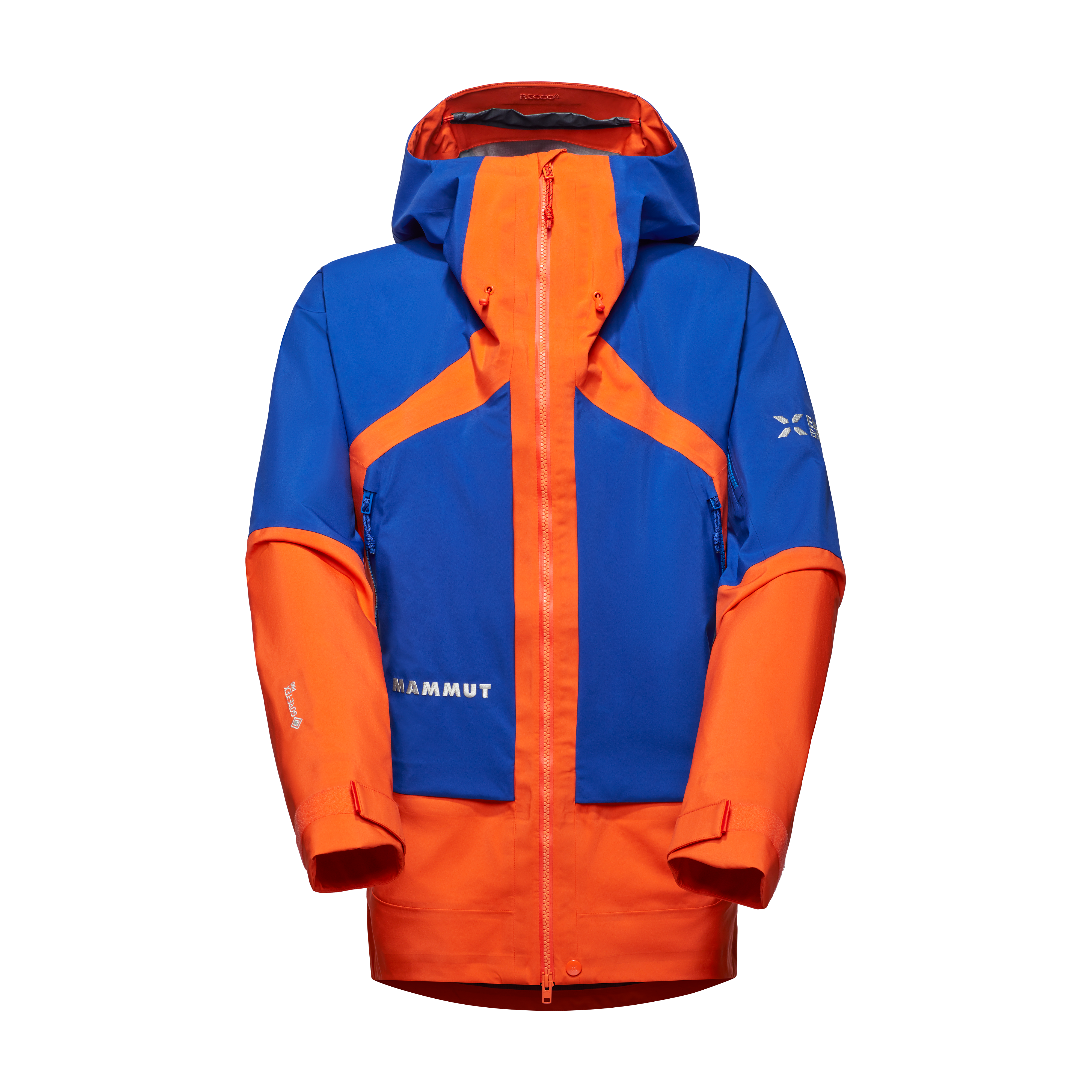 Mammut Eiger Nordwand Pro HS Hooded Jacket Men, eiger orange-eiger blue - Eiger orange-eiger blue - Thumbnail