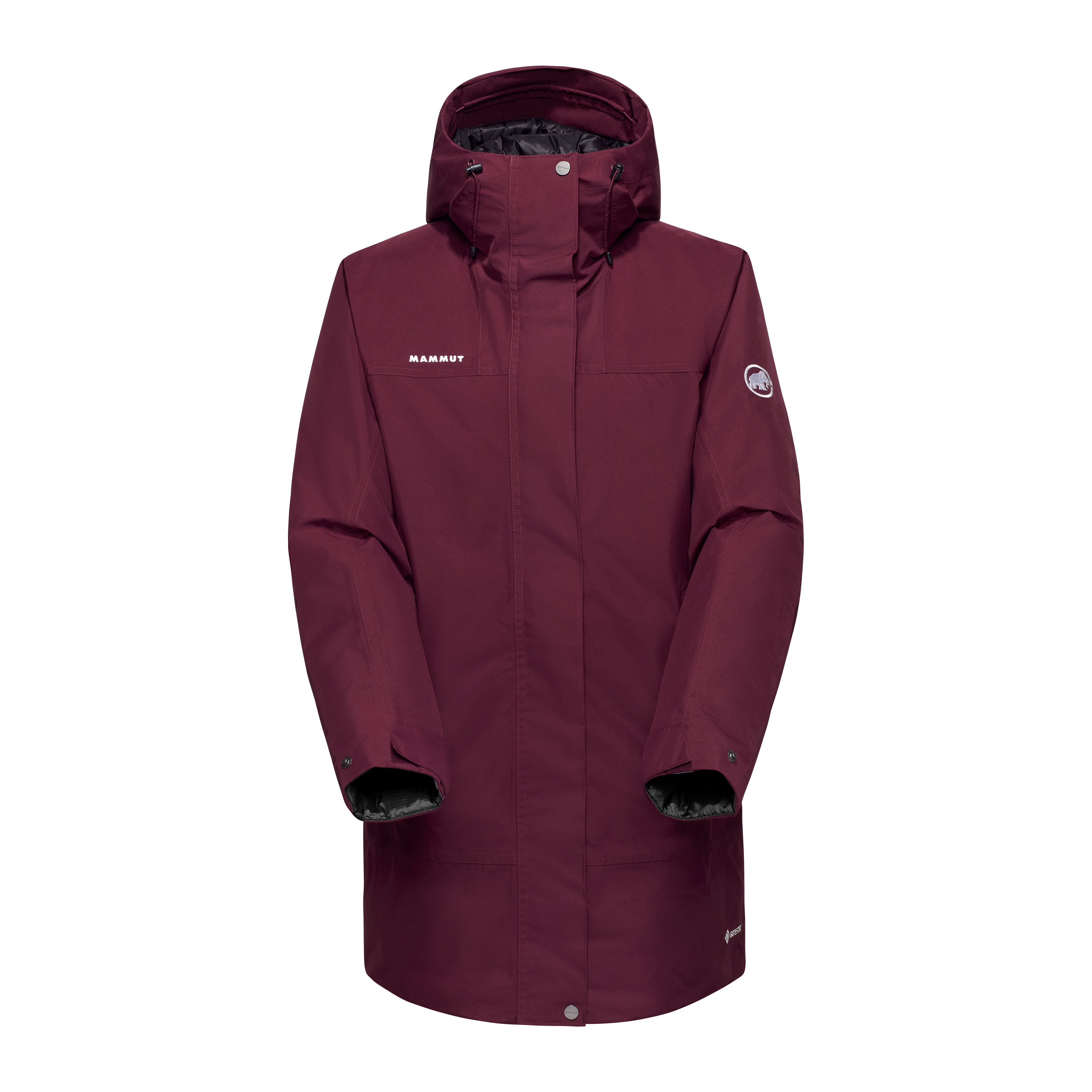 Mammut Treeline HS Thermo Hooded Parka Women, vin - Vin - Thumbnail