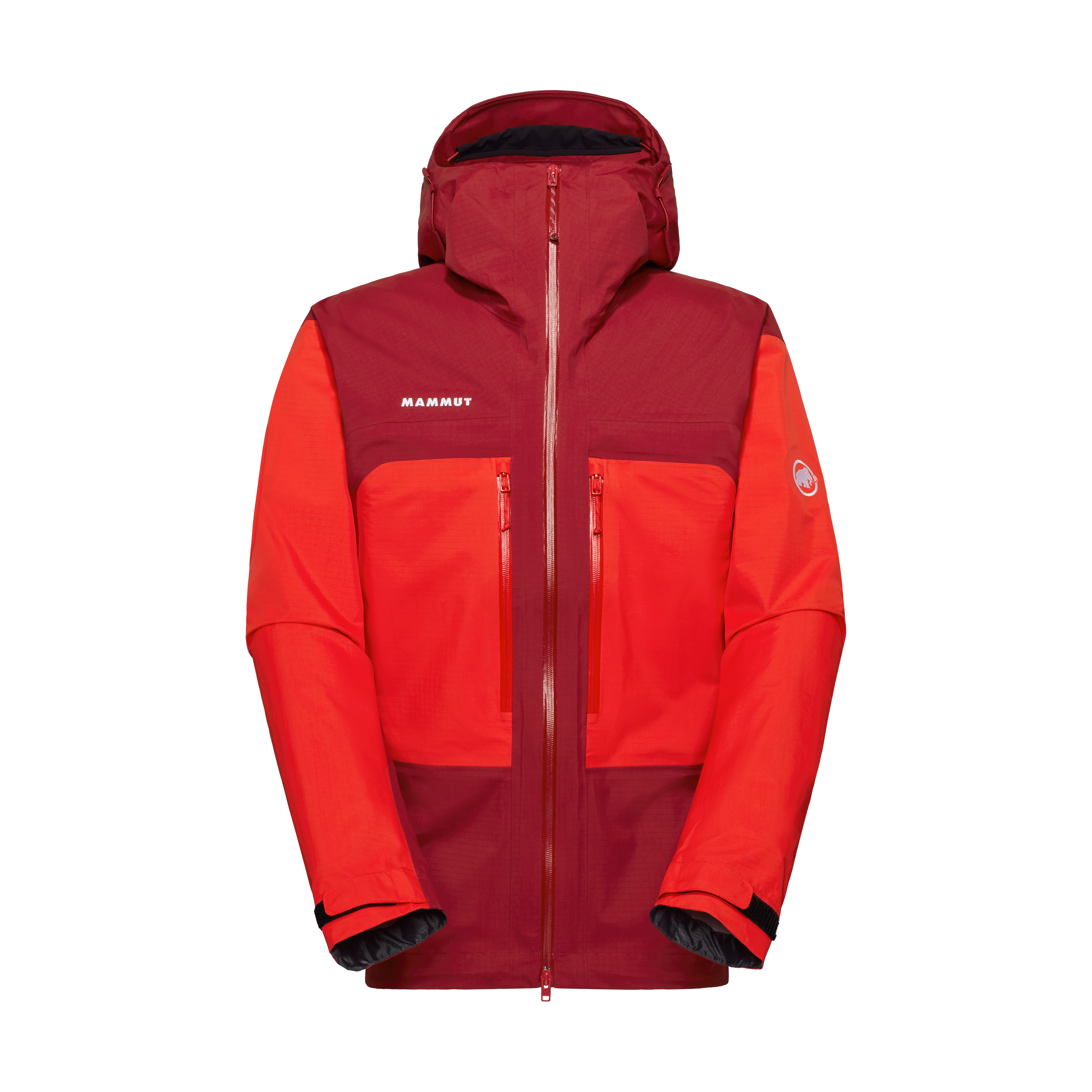 Mammut Taiss HS Hooded Jacket Men - dark mammut red-mammut red, S - Dark mammut red-mammut red - Thumbnail