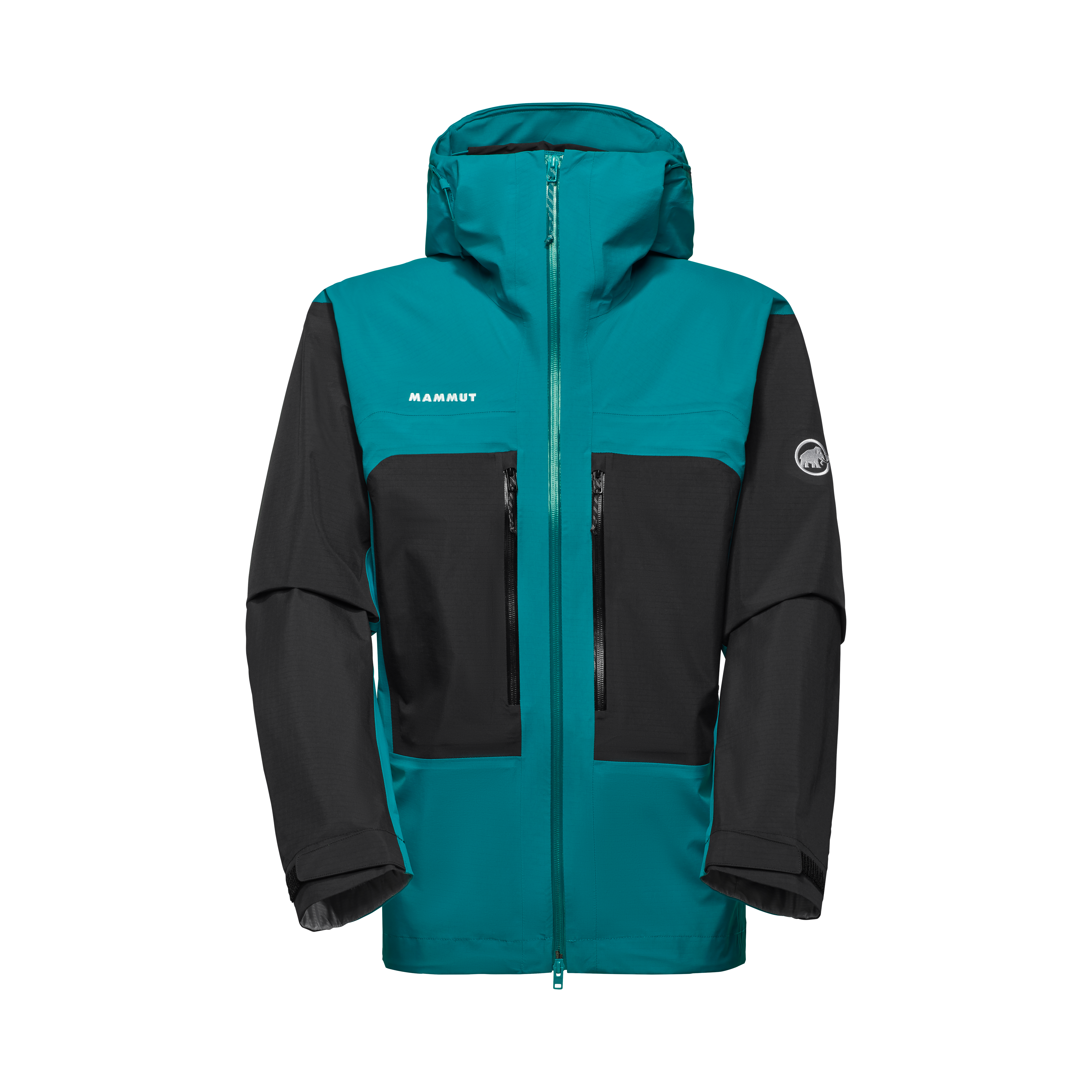 Mammut Taiss HS Hooded Jacket Men, deep teal-black - Deep teal-black - Thumbnail