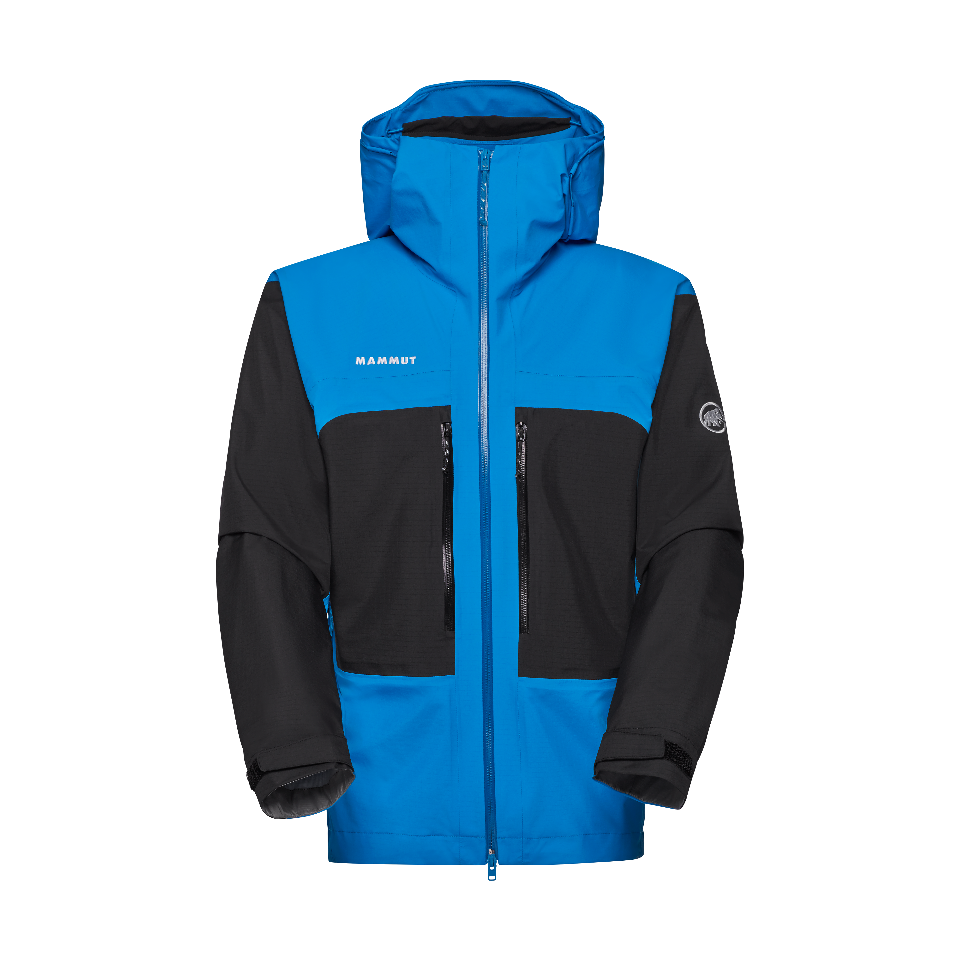 Mammut Taiss HS Hooded Jacket Men, glacier blue-black - Glacier blue-black - Thumbnail