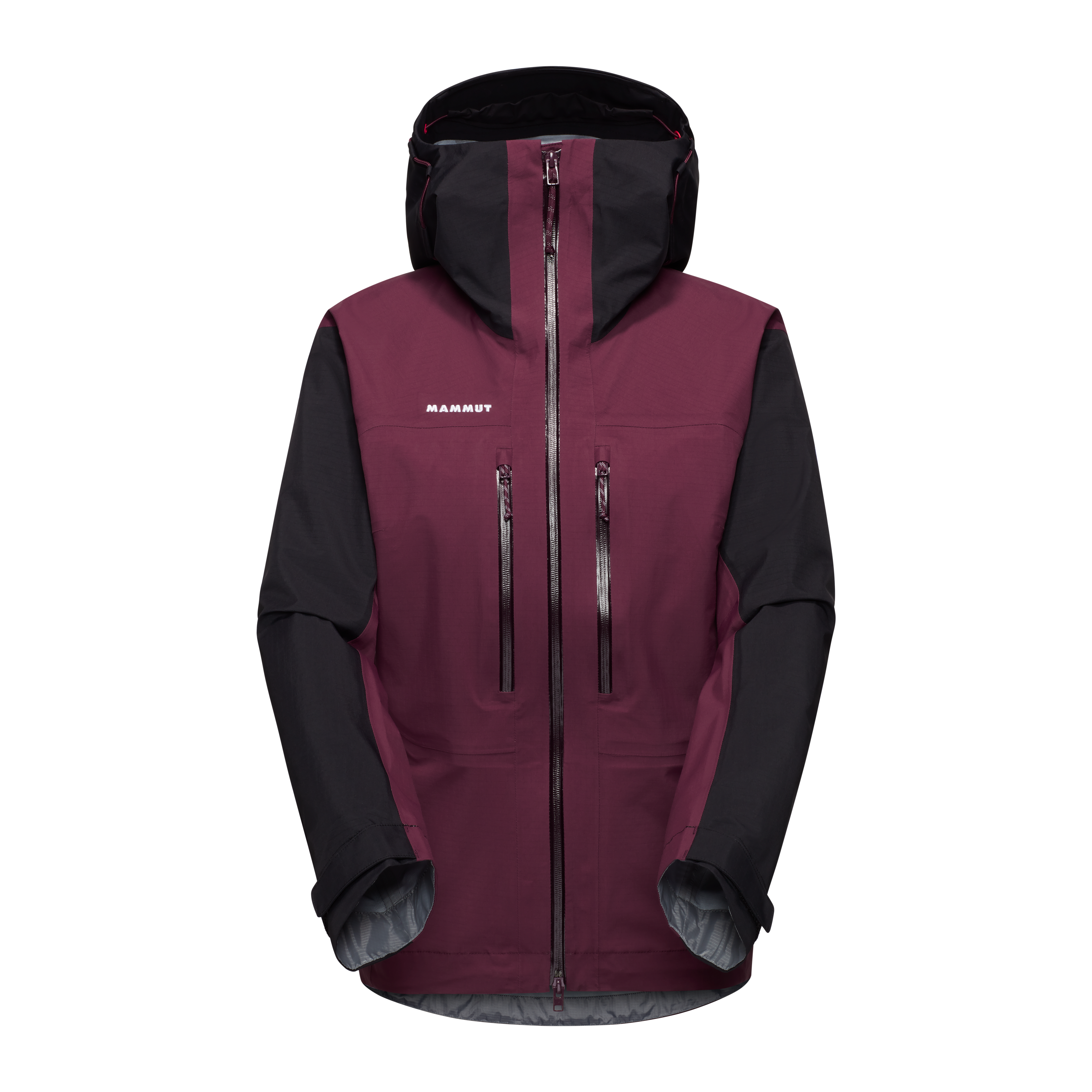 Mammut Taiss HS Hooded Jacket Women, vin-black - Vin-black - Thumbnail