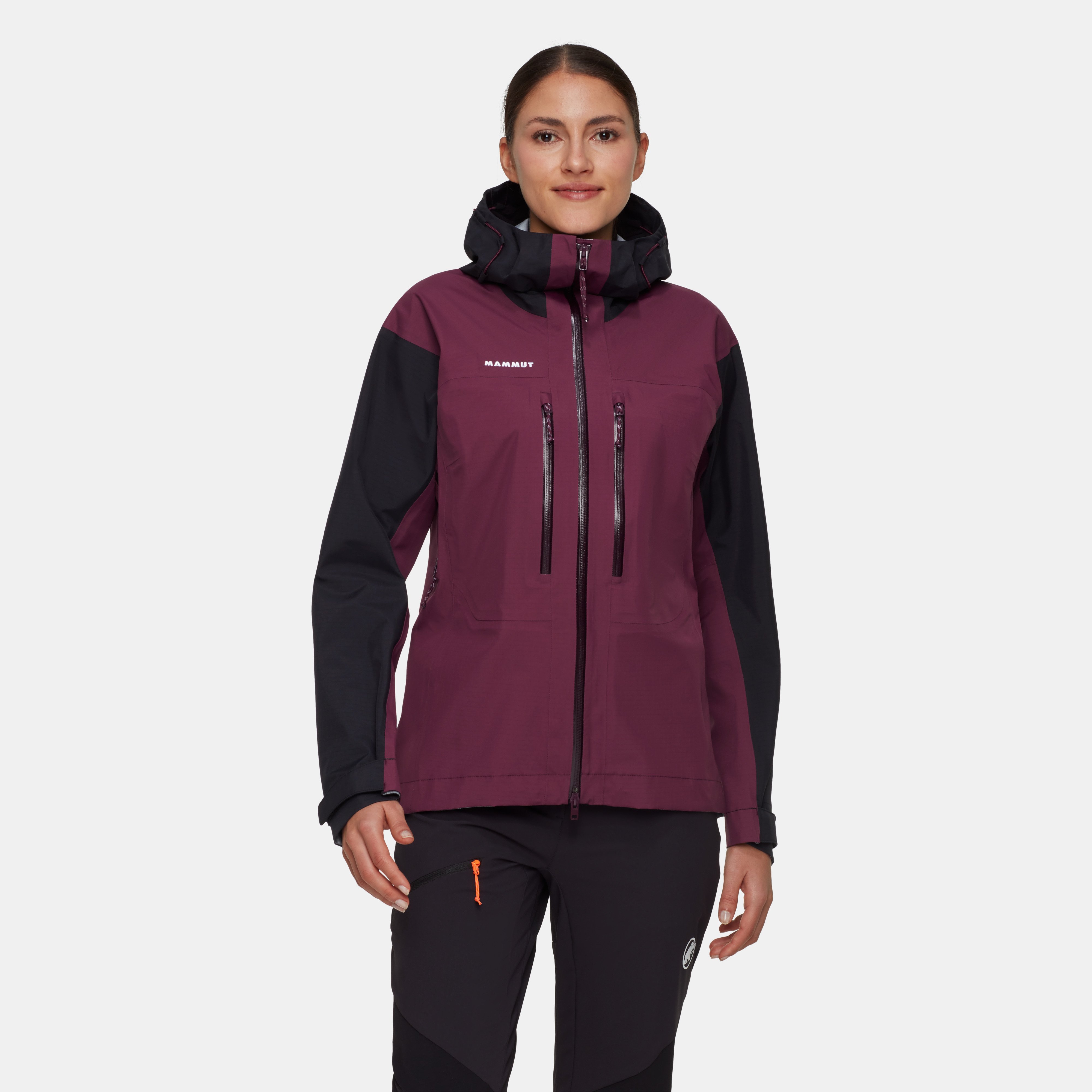 Mammut Taiss HS Hooded Jacket Women, vin-black - Vin-black