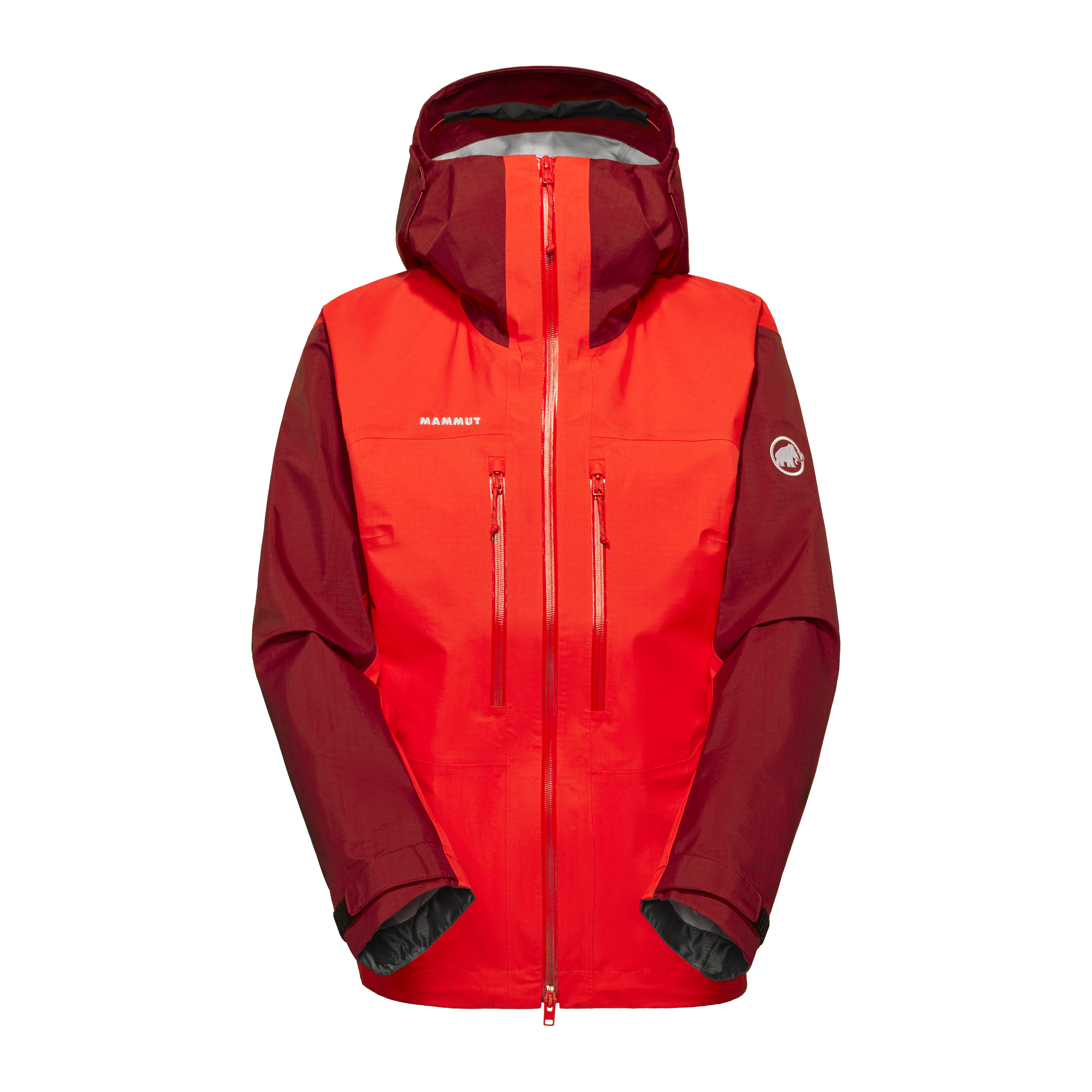 Mammut Taiss HS Hooded Jacket Women, mammut red-dark mammut red - Mammut red-dark mammut red - Thumbnail