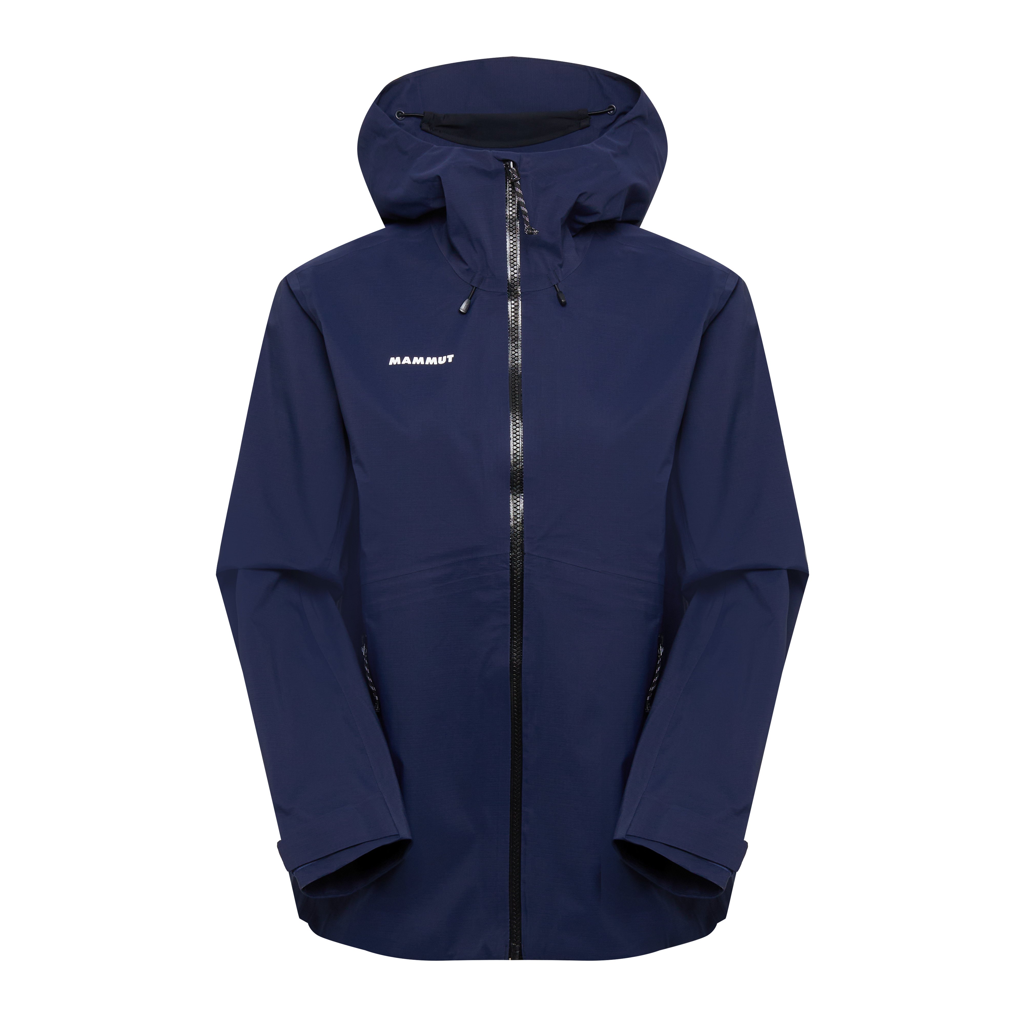 Mammut Mtn. Pro 2.0 HS Hooded Jacket Women - Black/Mammut red/Marine/Aura/Glacier blue/Flux - Thumbnail