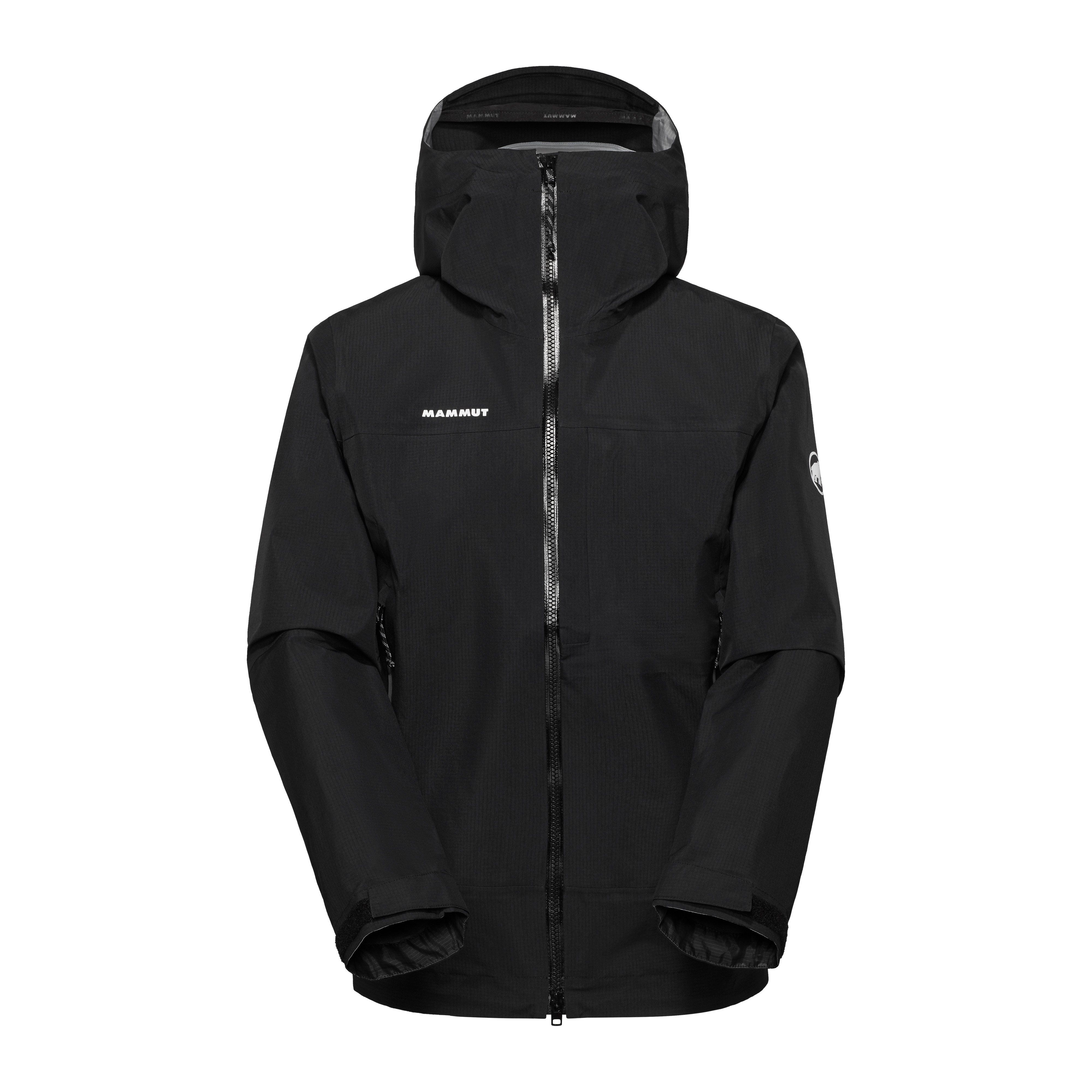 Mammut Alto Guide HS Hooded Jacket Women - Black/Dark mammut red-mammut red/Marine/Lavandin-black/Glacier blue/Nebla-black - Thumbnail