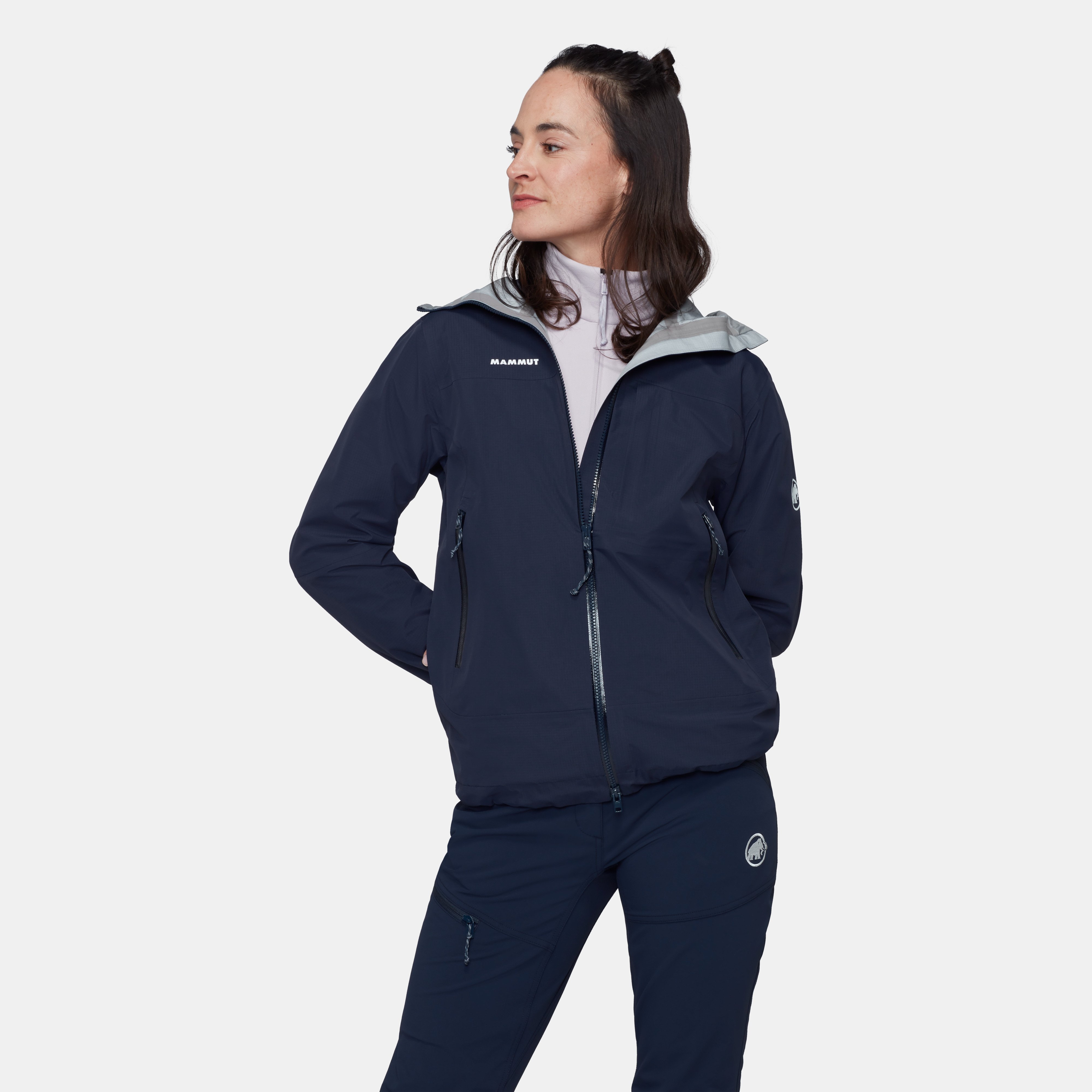 Mammut Alto Guide HS Hooded Jacket Women, marine - Marine