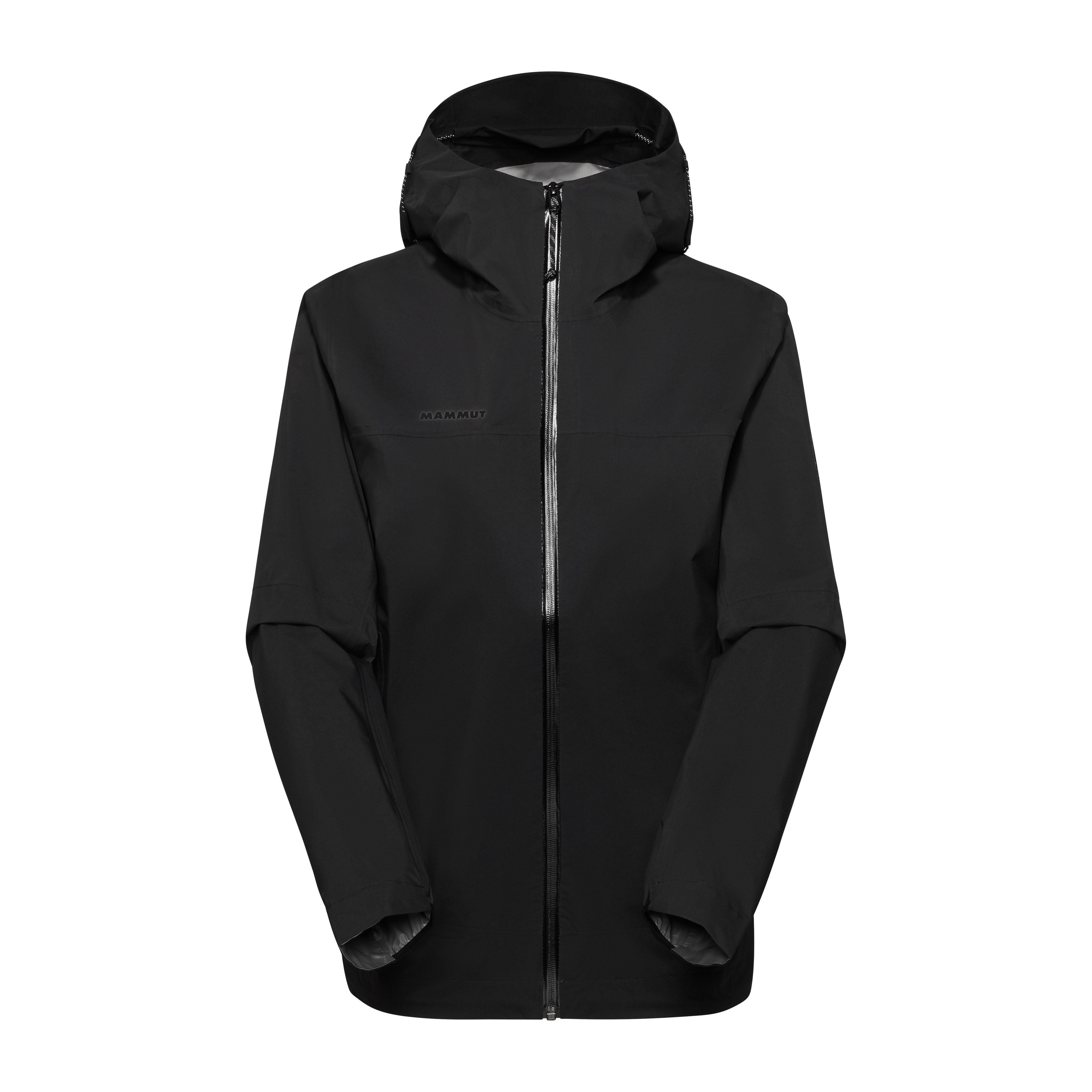 Mammut Ducan HS Hooded Jacket Women - Black/Silver sage-nebla/Dark mammut red/Marine/Gleam/Nebla/Tschiel - Thumbnail