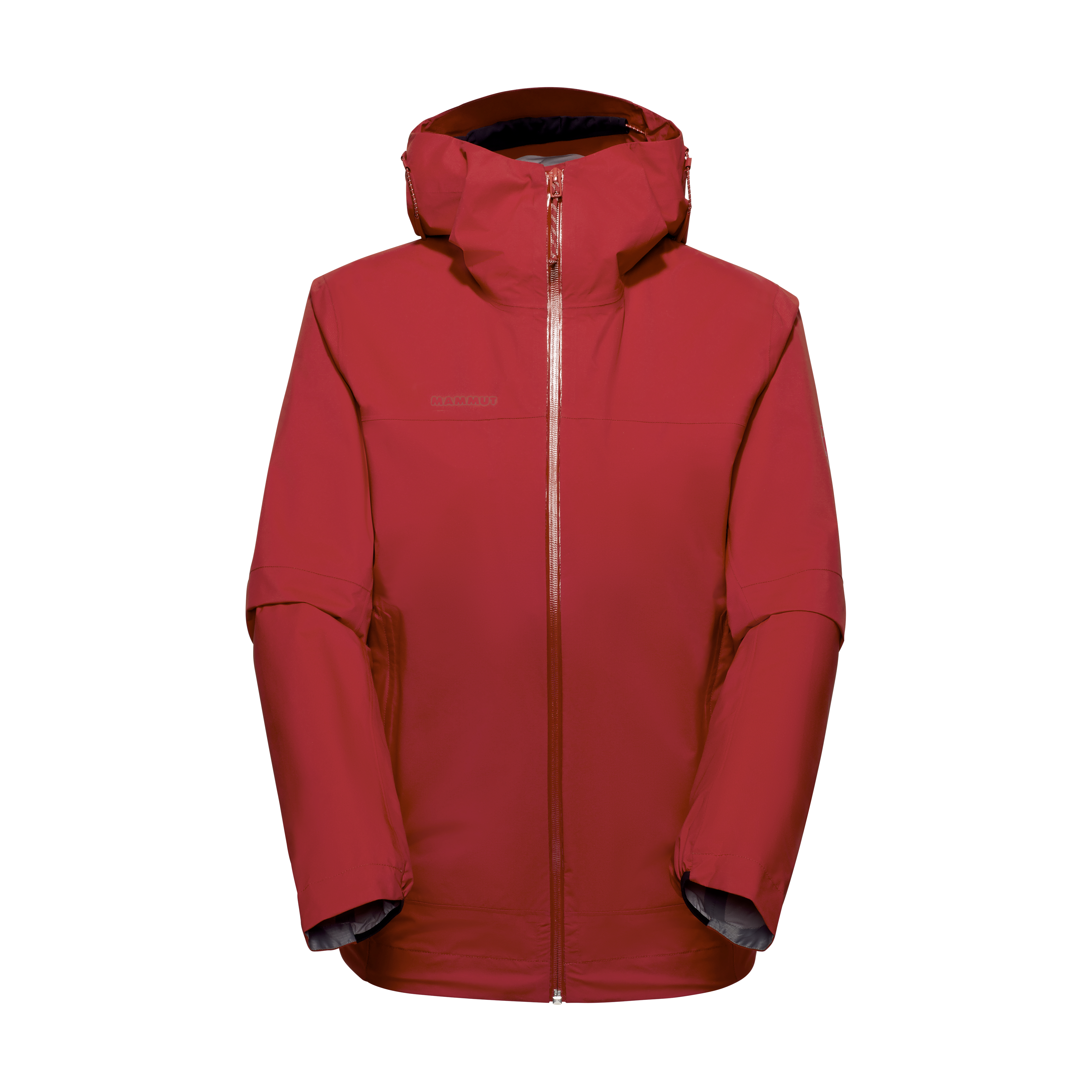 Mammut Ducan HS Hooded Jacket Women, dark mammut red - Dark mammut red - Thumbnail