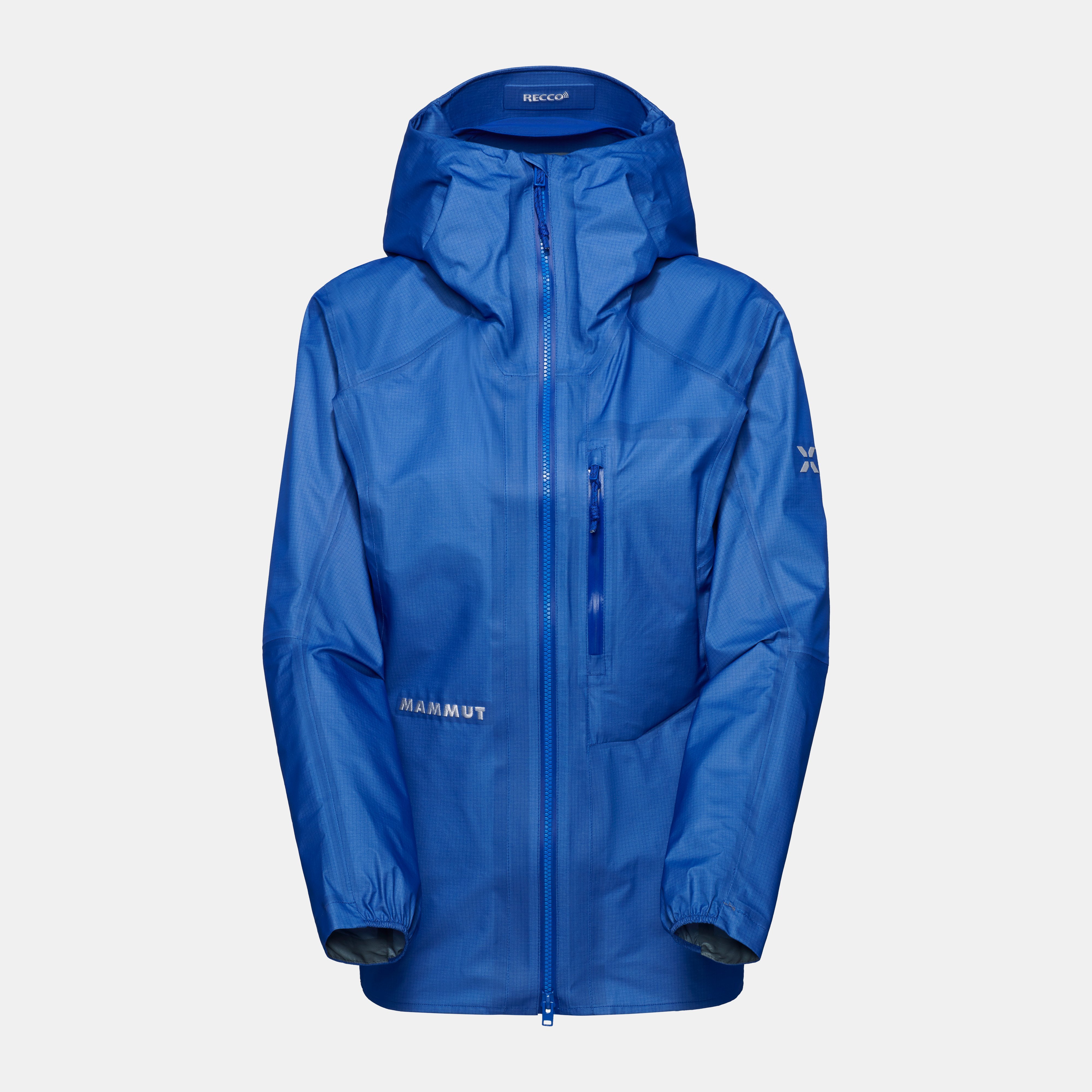 Mammut Eiger Nordwand Light HS Hooded Jacket Women, eiger blue - Eiger blue