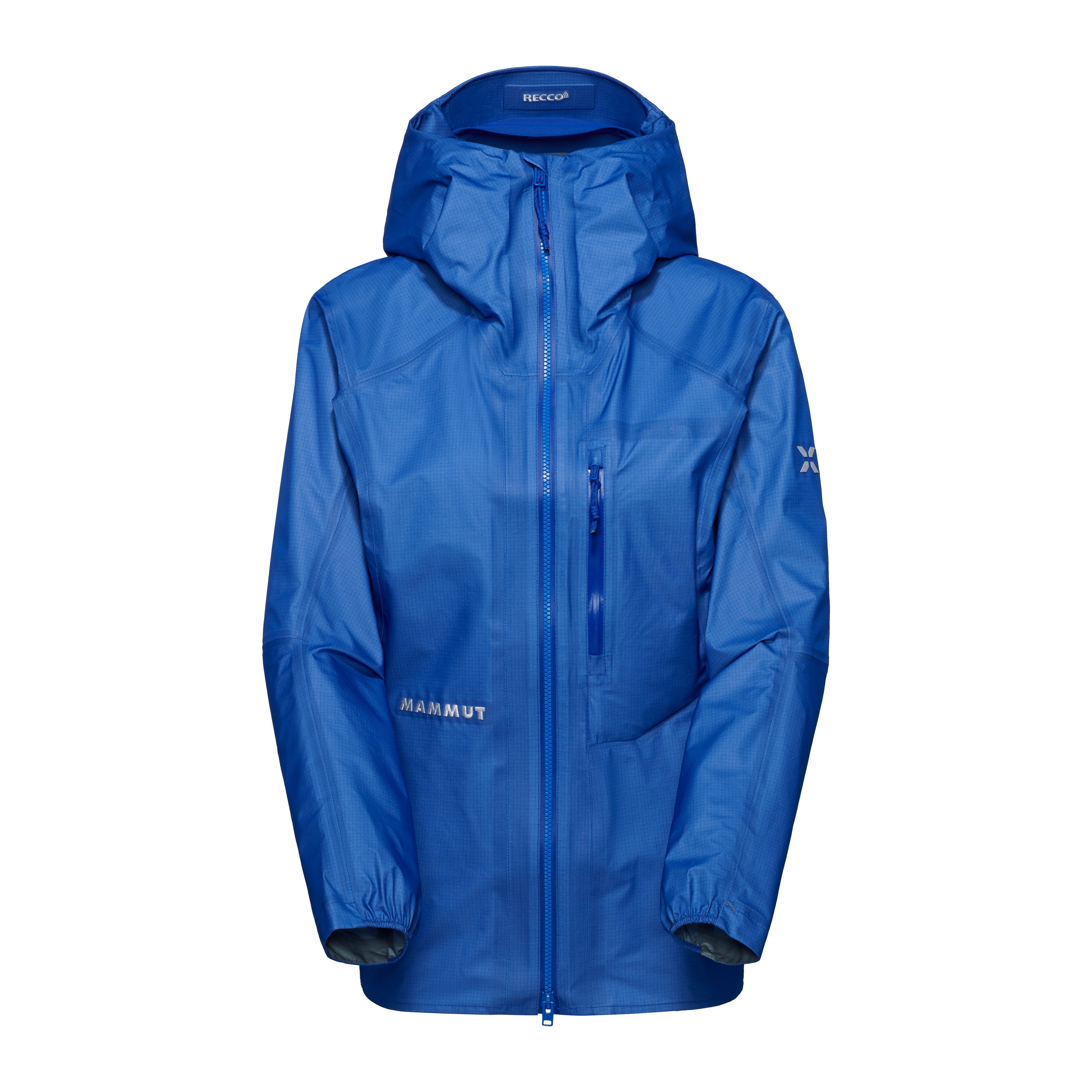 Mammut Eiger Nordwand Light HS Hooded Jacket Women - Black/Eiger orange-eiger blue/Savu/Eiger blue - Thumbnail