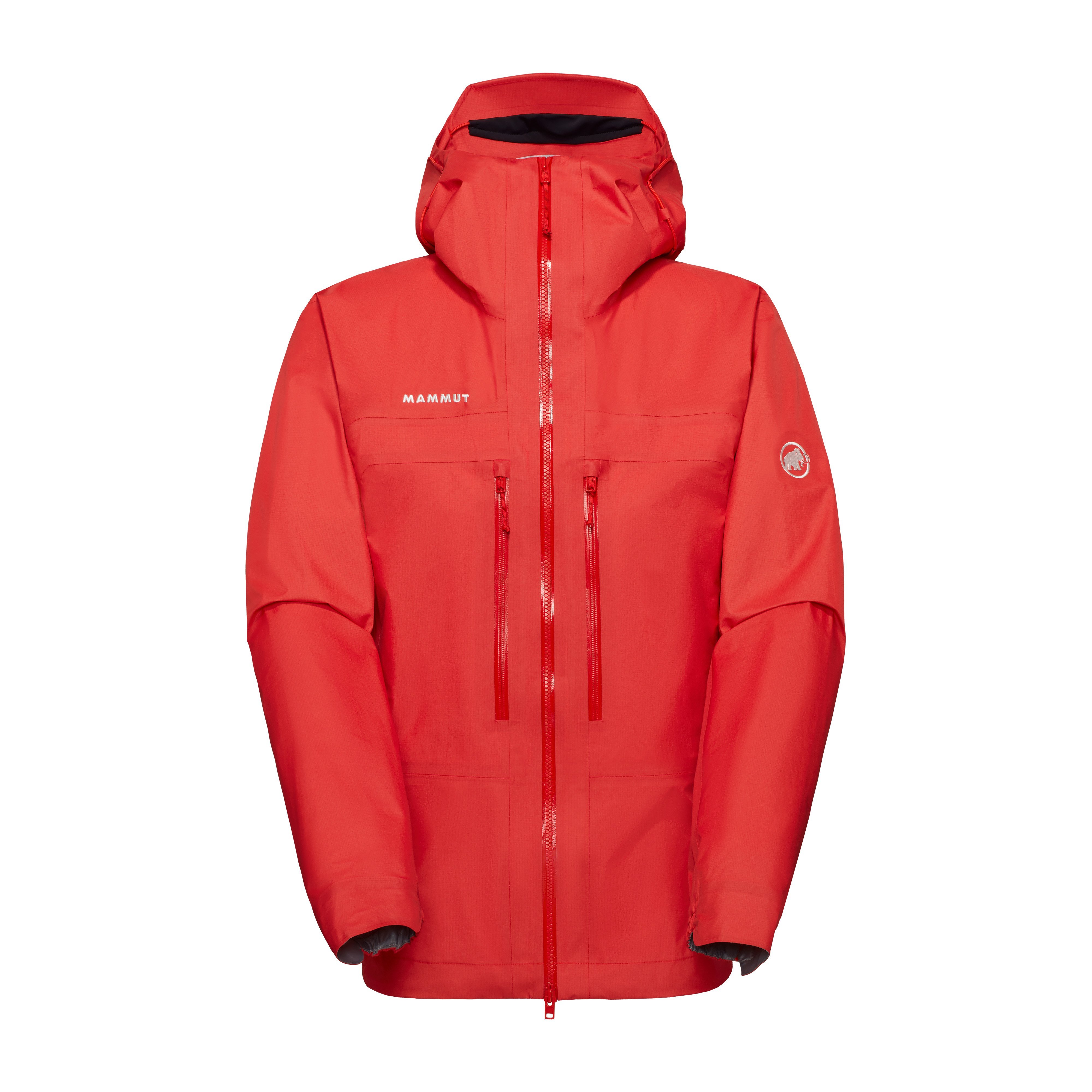 Mammut Taiss Light HS Hooded Jacket Men - Black/Acacia-holunder/Mammut red/Ember/Glacier blue - Thumbnail