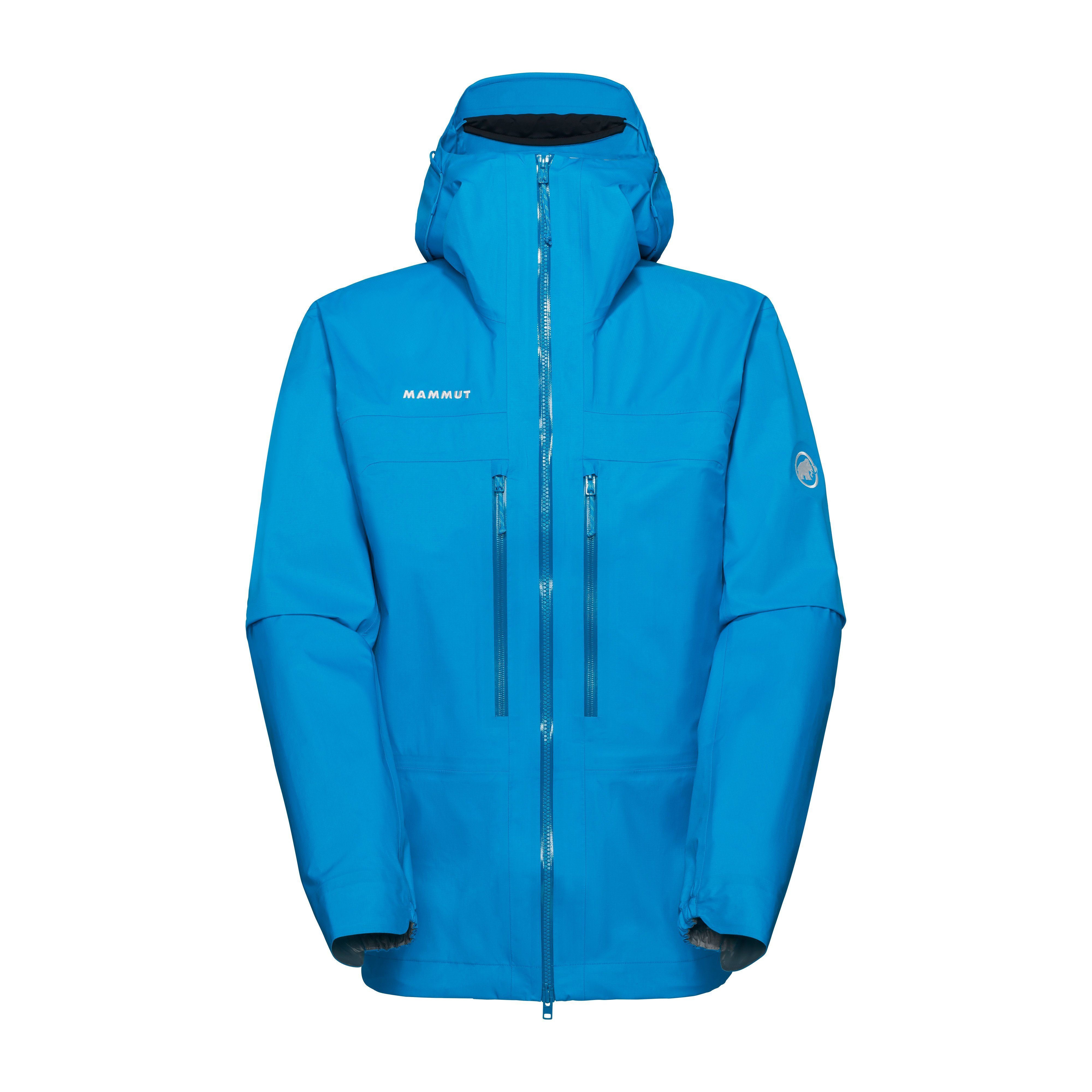 Mammut Taiss Light HS Hooded Jacket Men - Black/Acacia-holunder/Mammut red/Ember/Glacier blue - Thumbnail