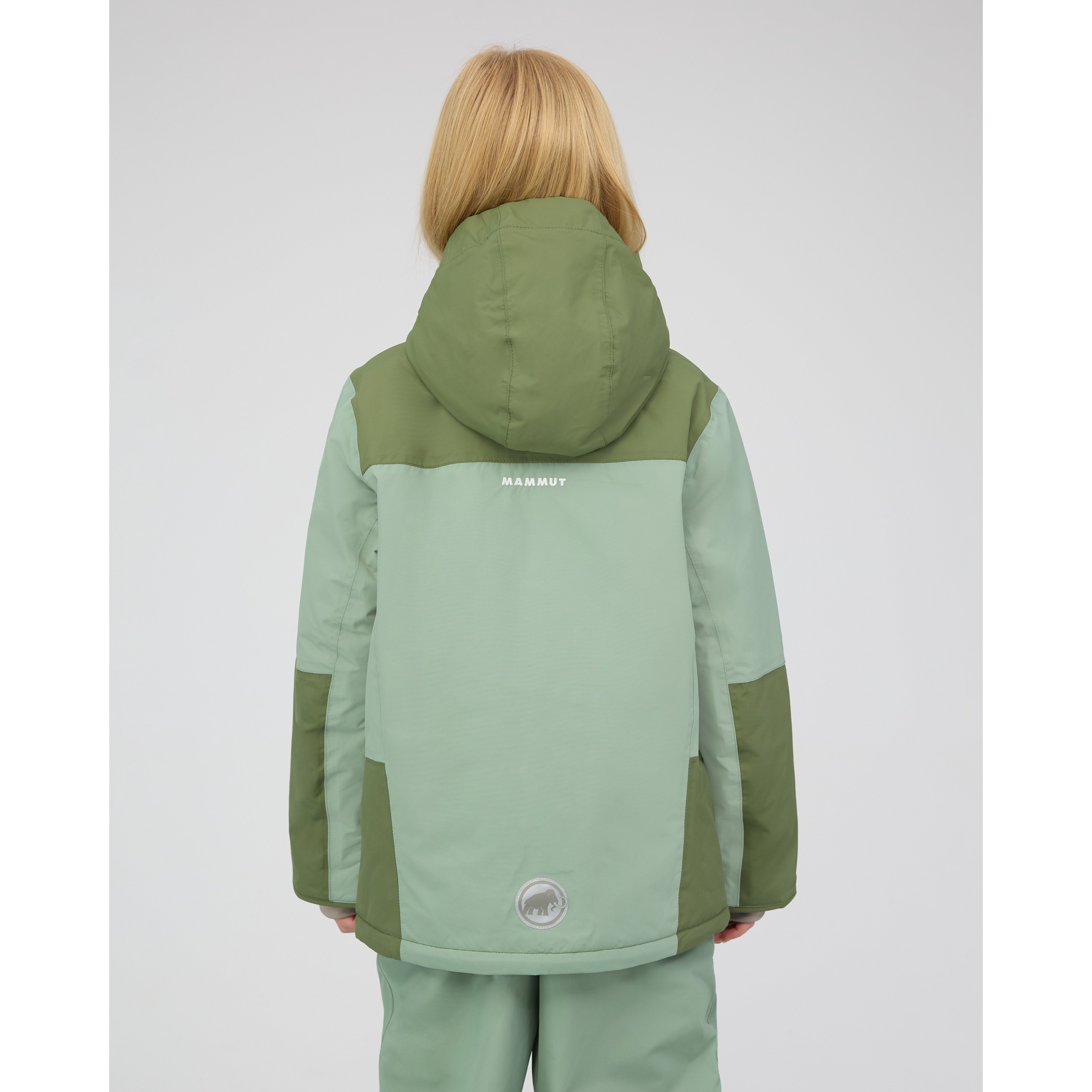 Mammut Treeline HS Thermo Hooded Jacket Kids - willow-marsh, XL - Willow-marsh