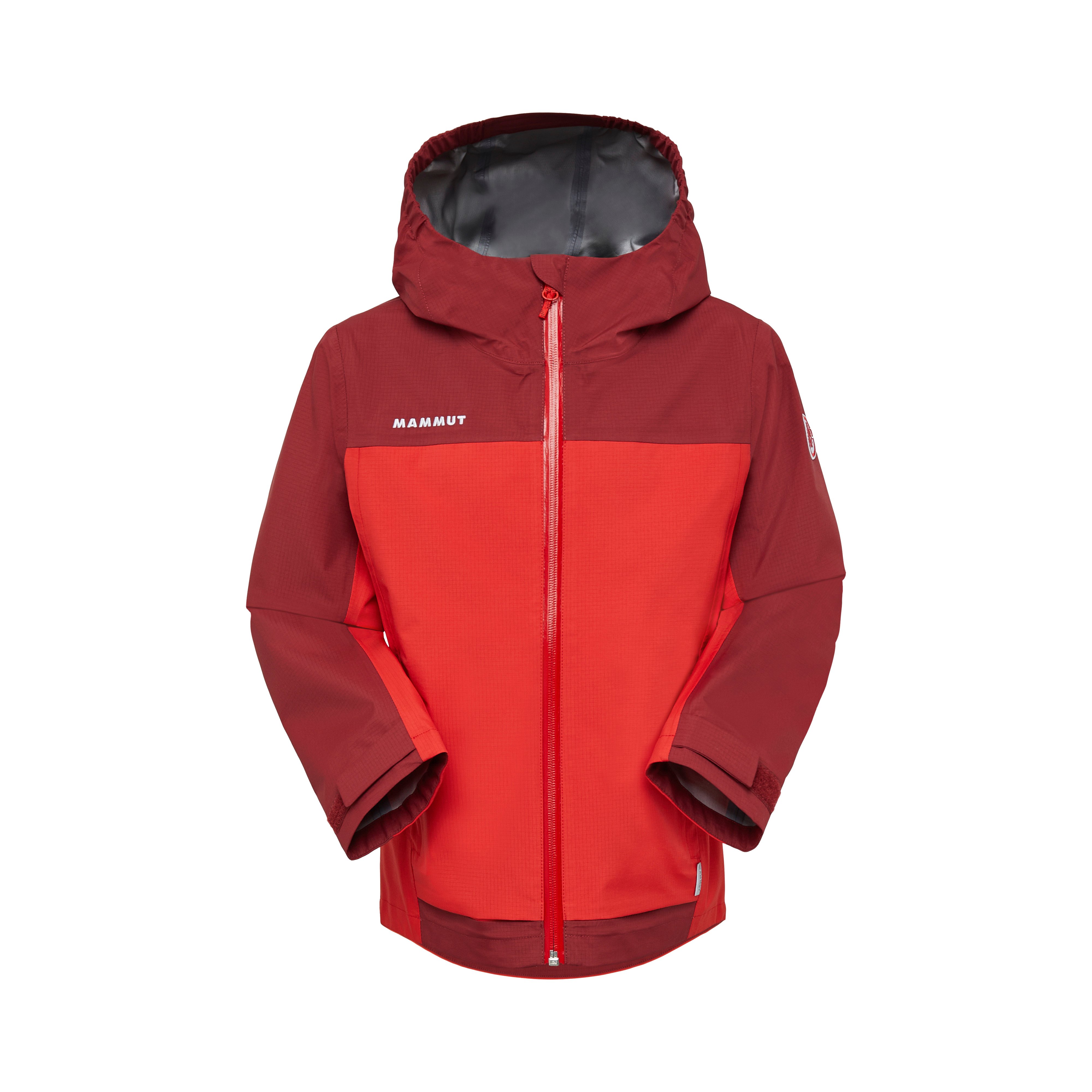 Mammut Taiss HS Hooded Jacket Kids - Acacia/Mammut red-dark mammut red/Brunsina/Citrina/Marine-tschiel/Nebla - Thumbnail