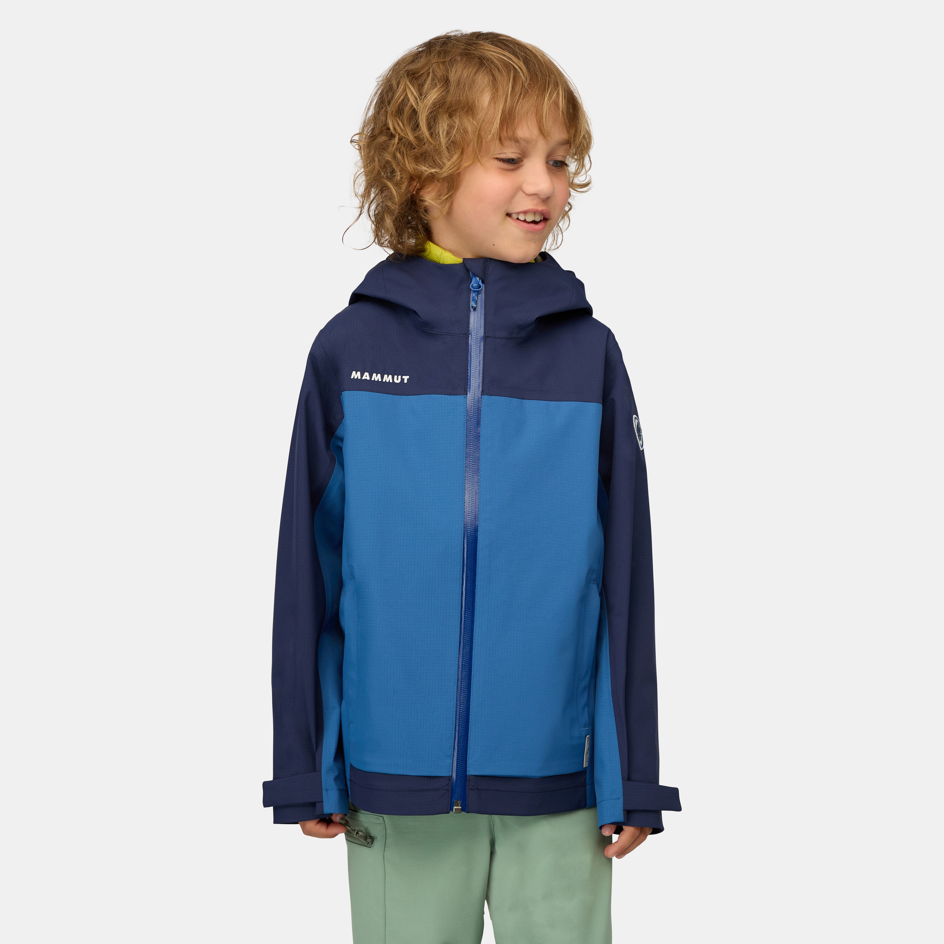 Mammut Taiss HS Hooded Jacket Kids, marine-tschiel - Marine-tschiel