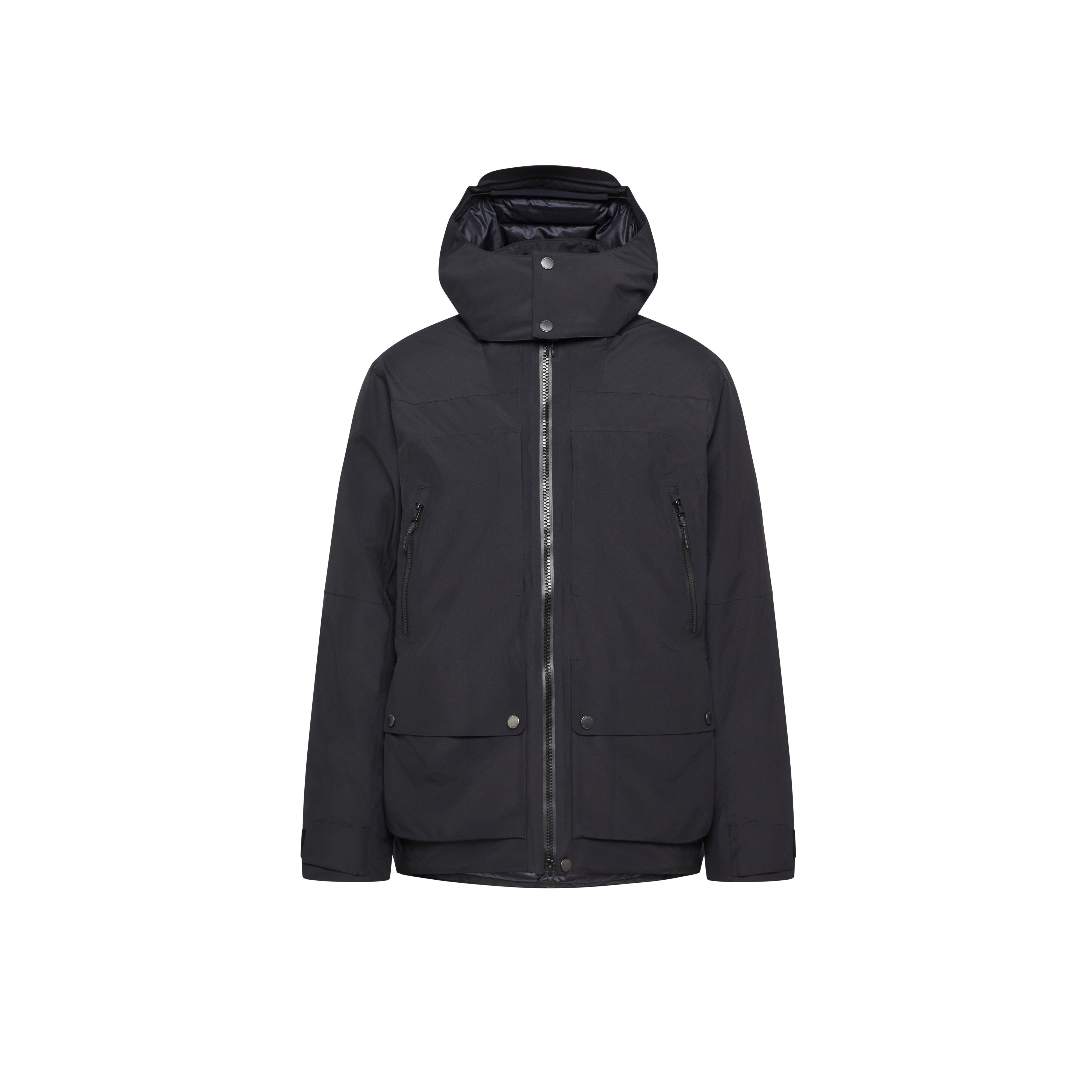 Mammut Alps HS Thermo Hooded Jacket Men - Black/Marine/Soil - Thumbnail