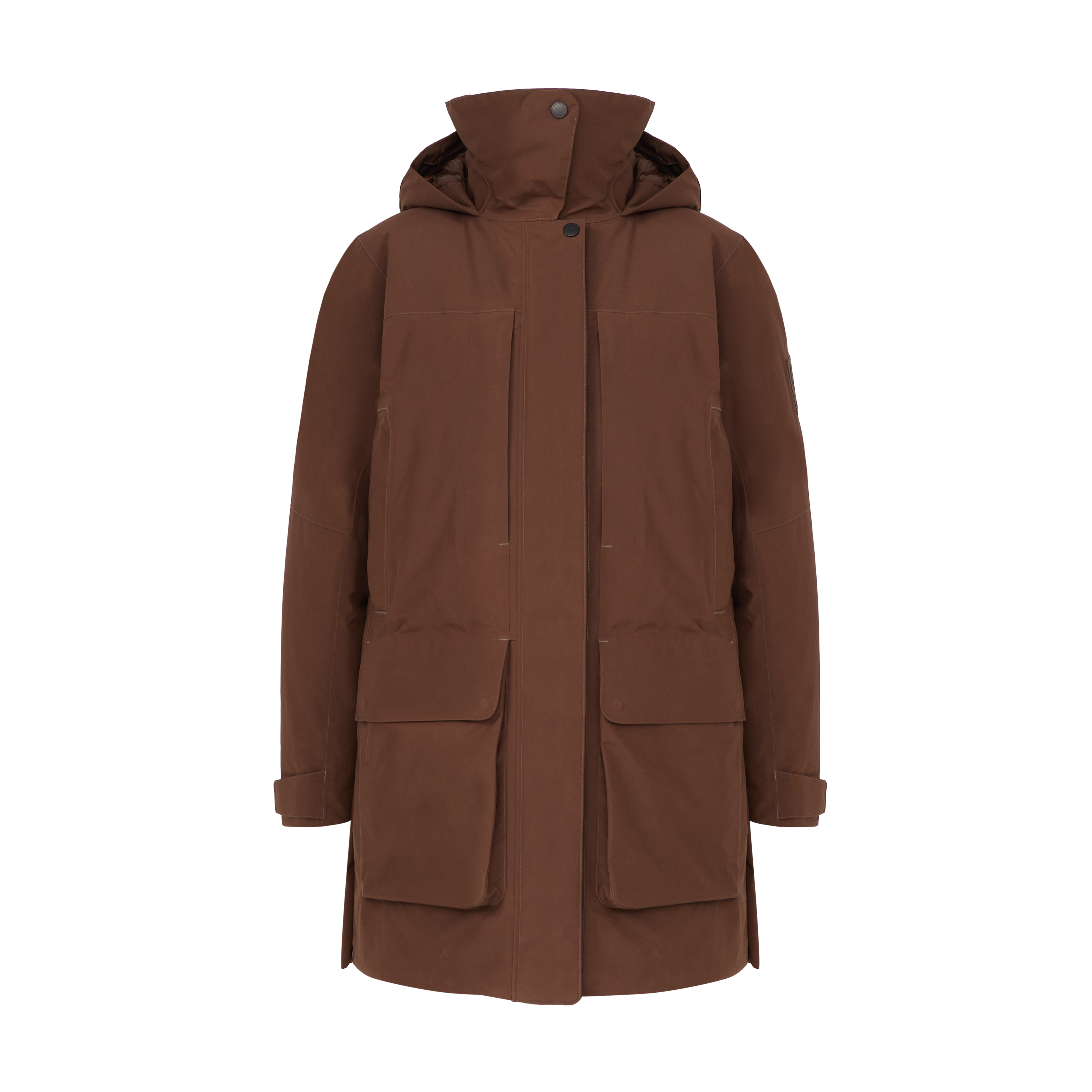 Mammut Alps HS Thermo Hooded Parka Women, soil - Soil