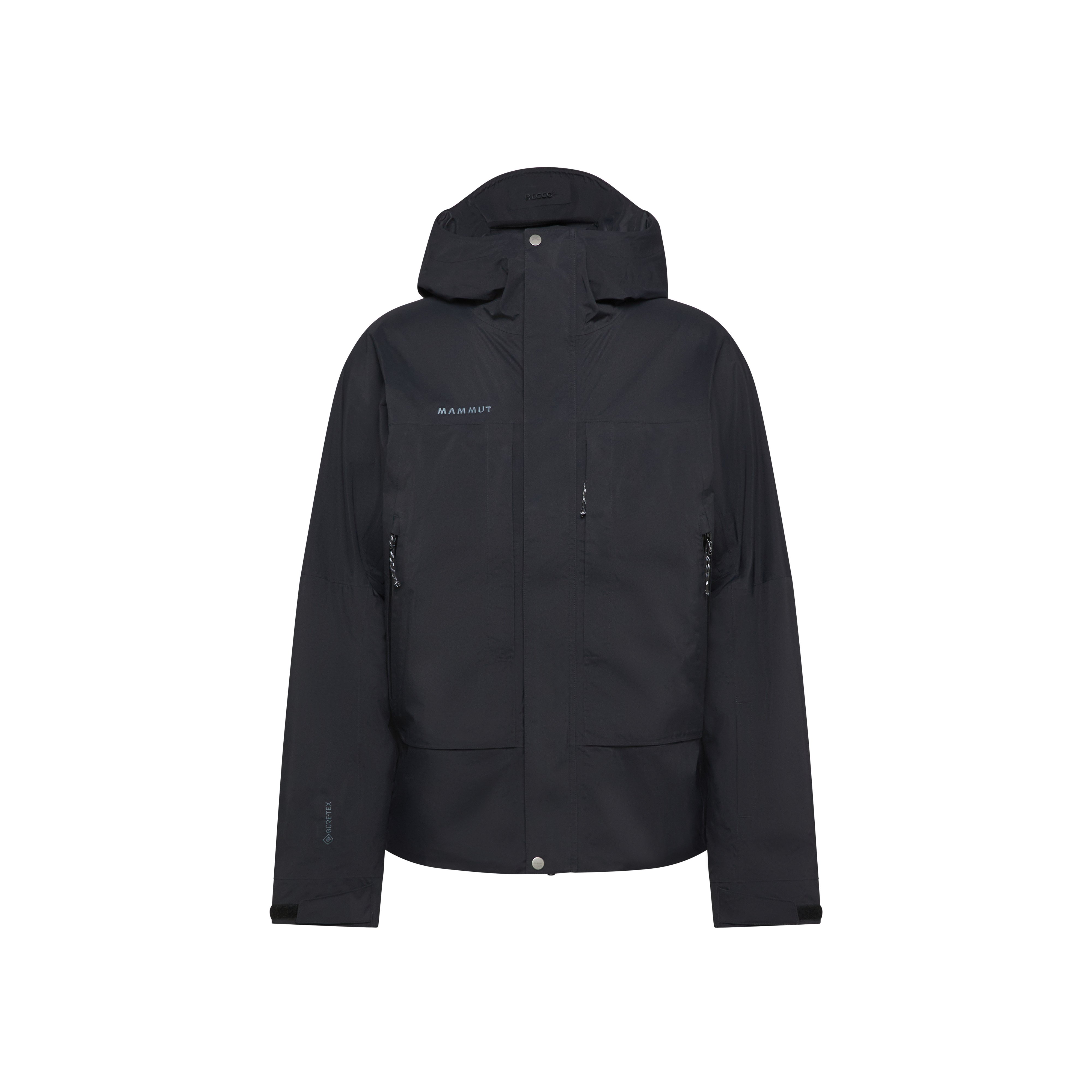 Mammut Haldigrat GTX HS Thermo Hooded Jacket Men - Black/Soil/Glatsch/Muntan-baselgia/Nebla-strata - Thumbnail