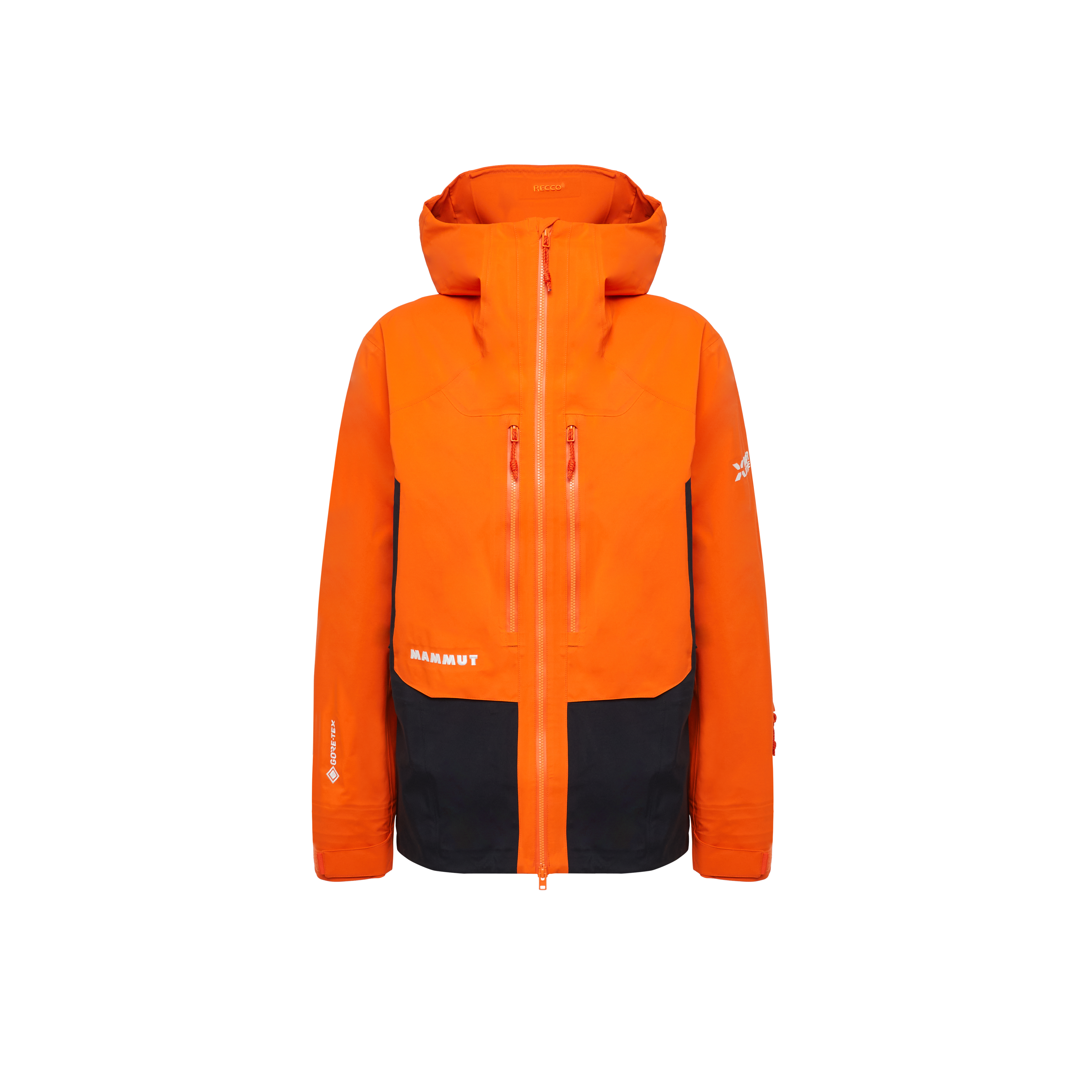 Mammut Eiger Free Advanced HS Hooded Jacket Men, eiger orange-black - Eiger orange-black